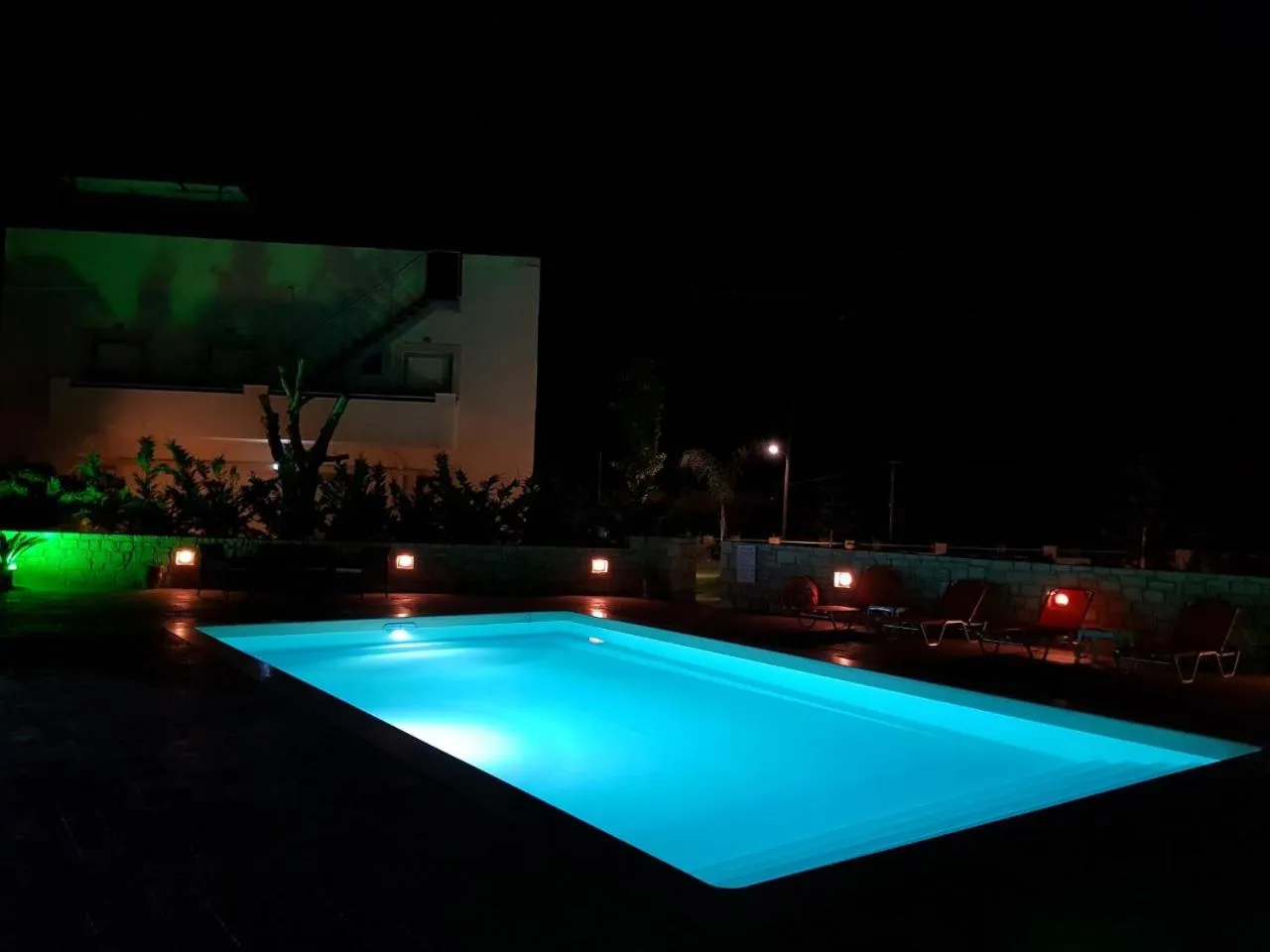 Swimming pool in Almyra Apartments & Suites