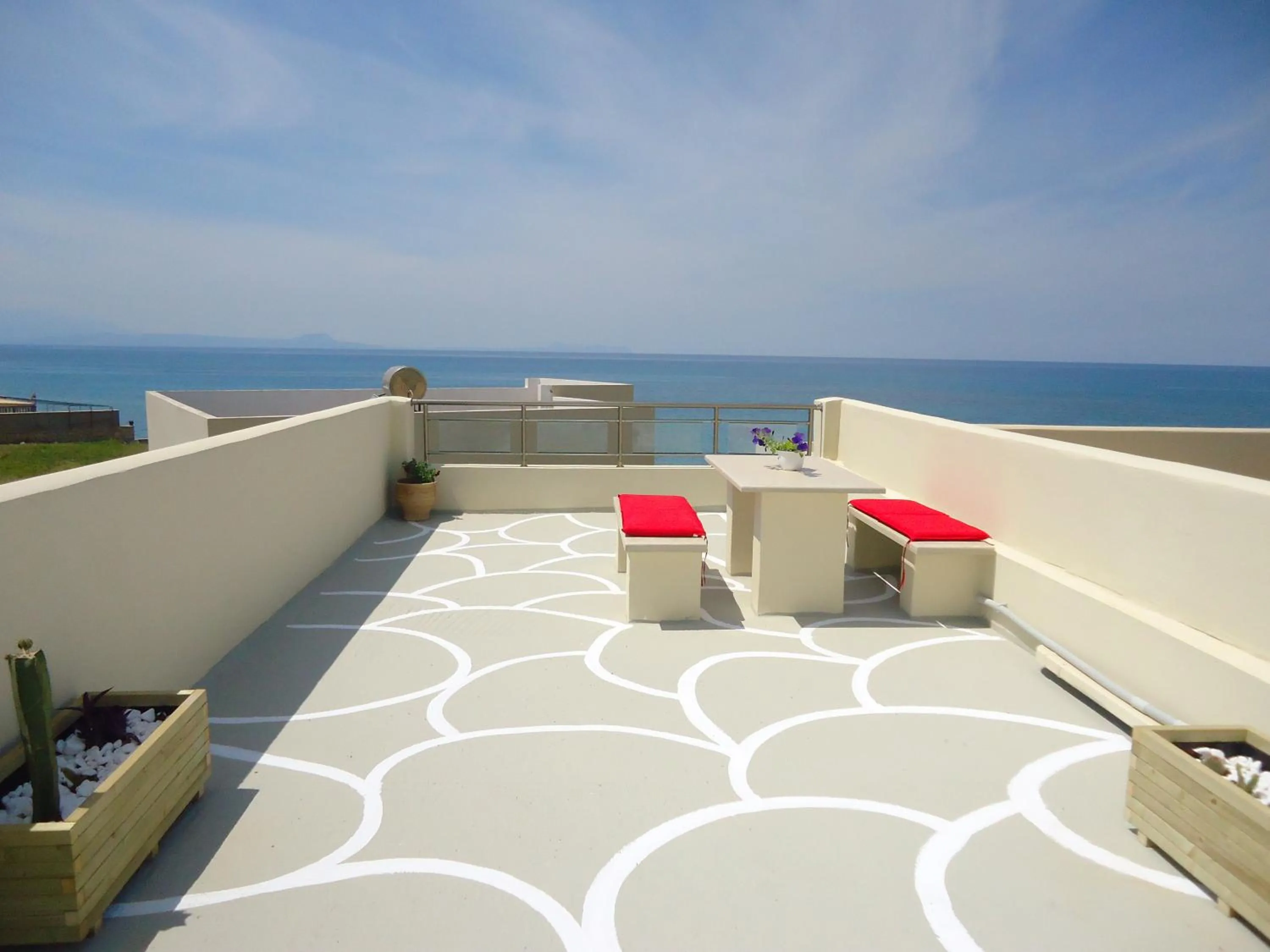 Balcony/Terrace in Almyra Apartments & Suites