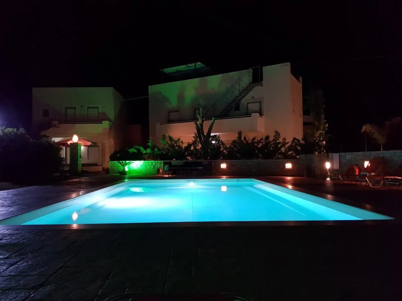 Swimming pool in Almyra Apartments & Suites