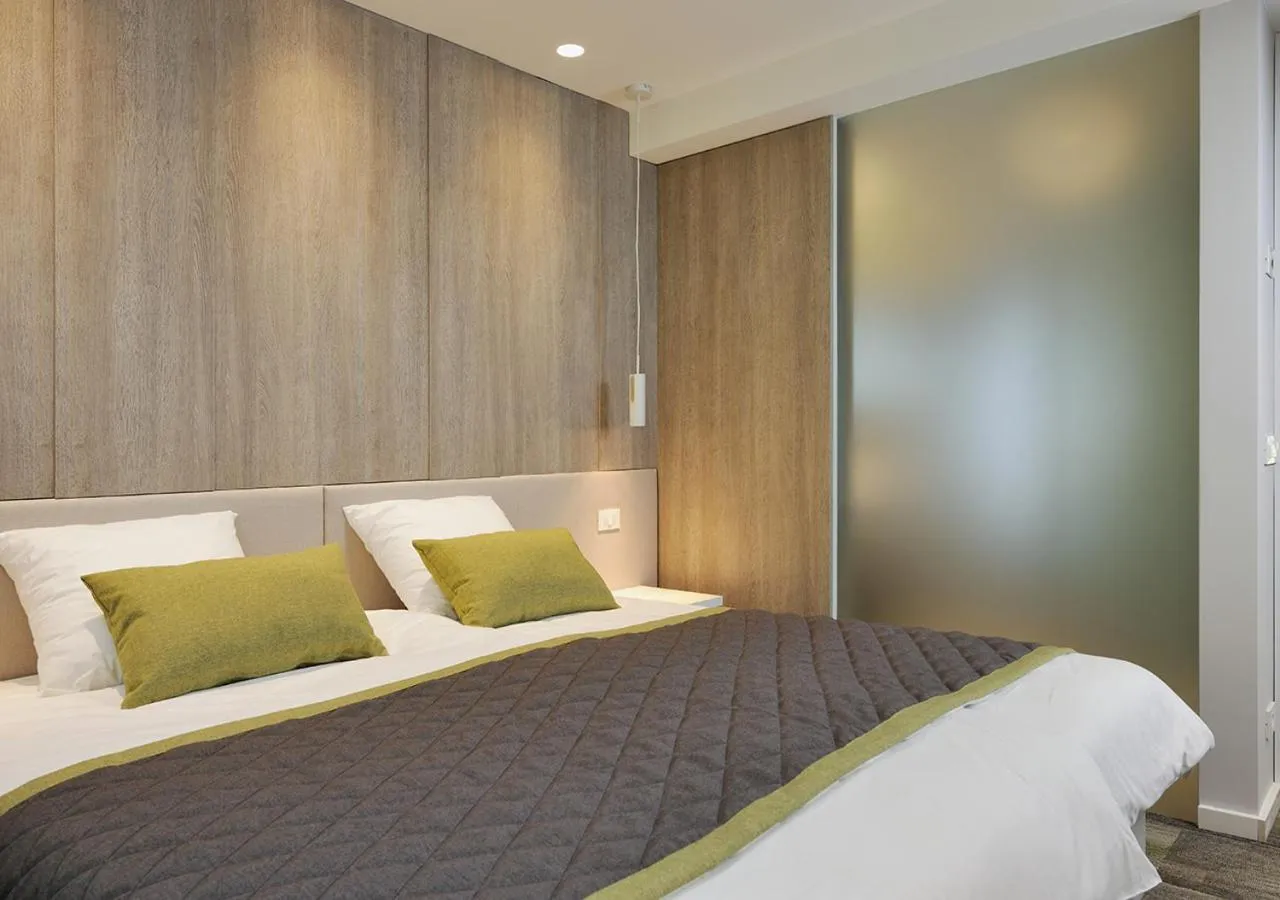 Bed in Postojna Cave Hotel Jama