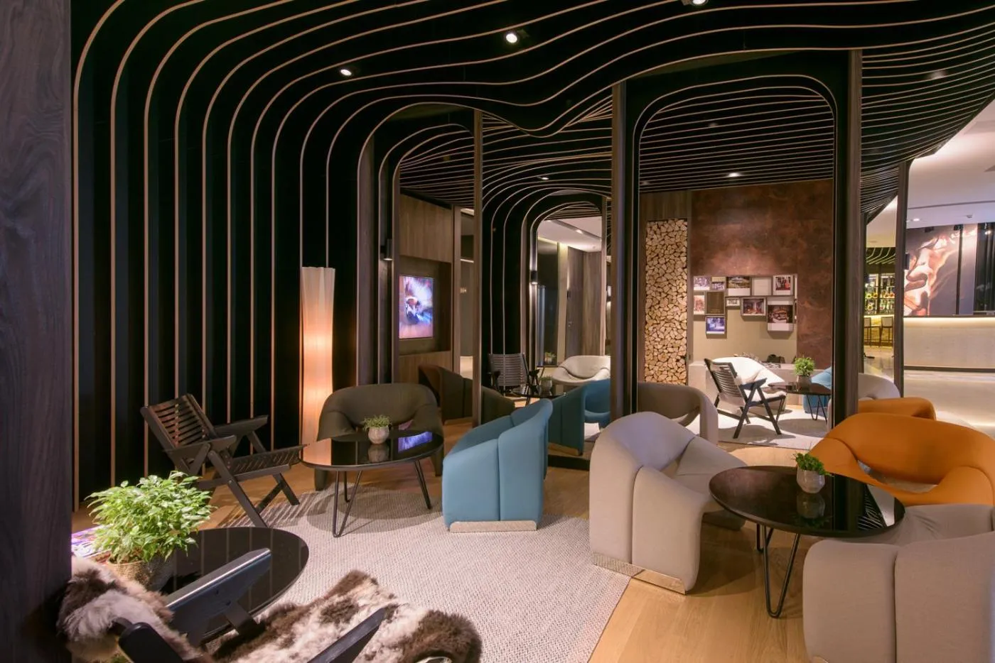 Lobby or reception in Postojna Cave Hotel Jama