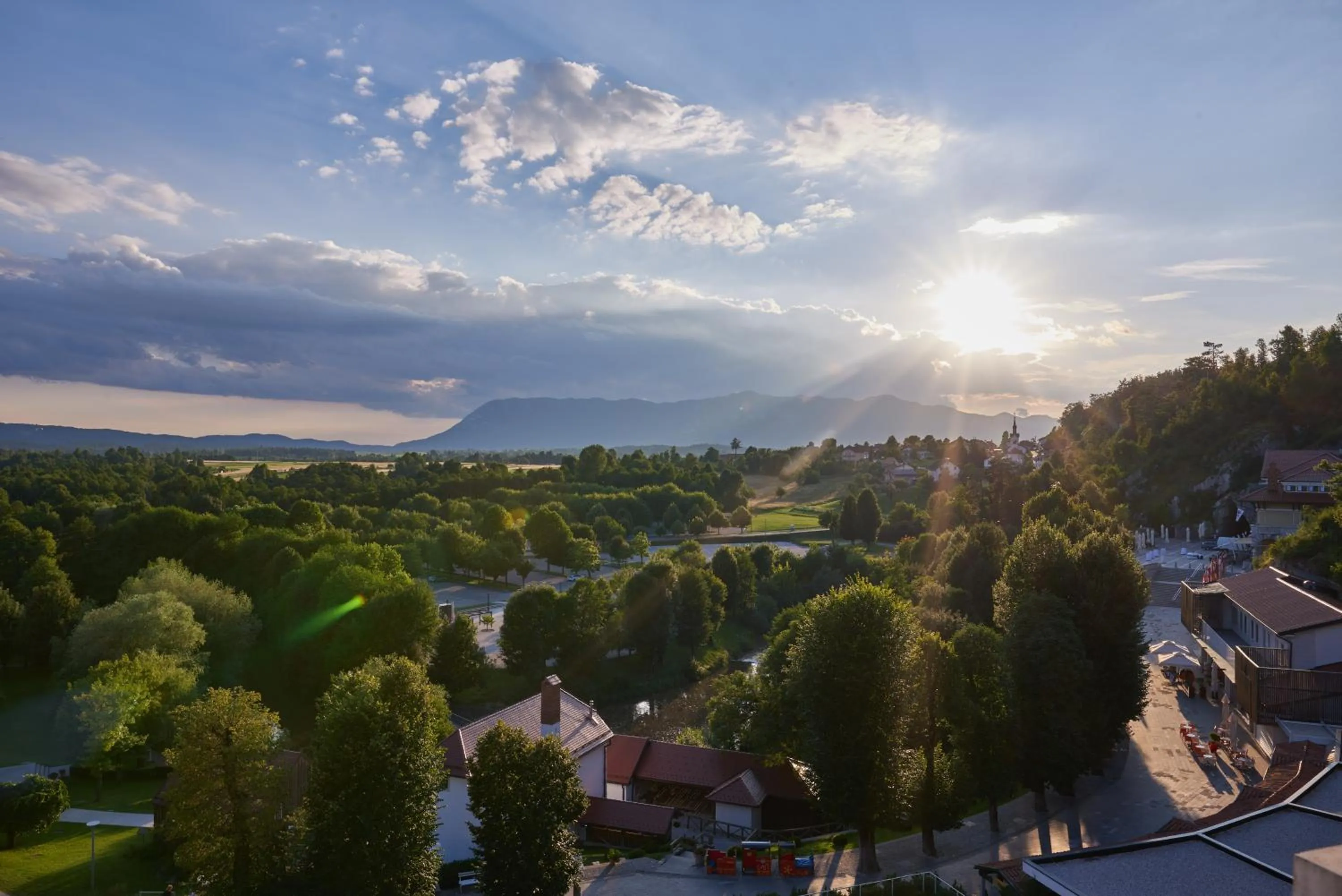 On site in Postojna Cave Hotel Jama