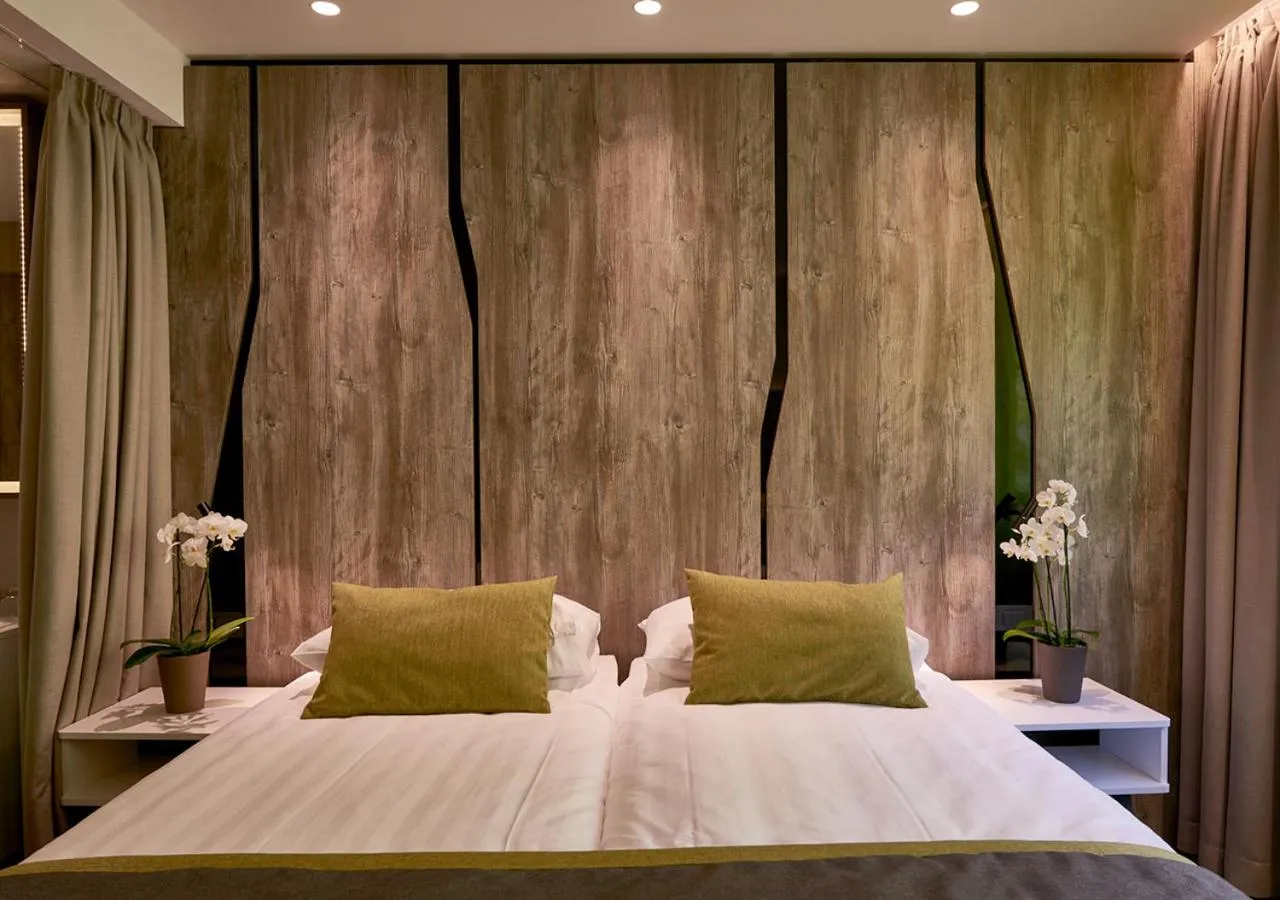 Bed in Postojna Cave Hotel Jama