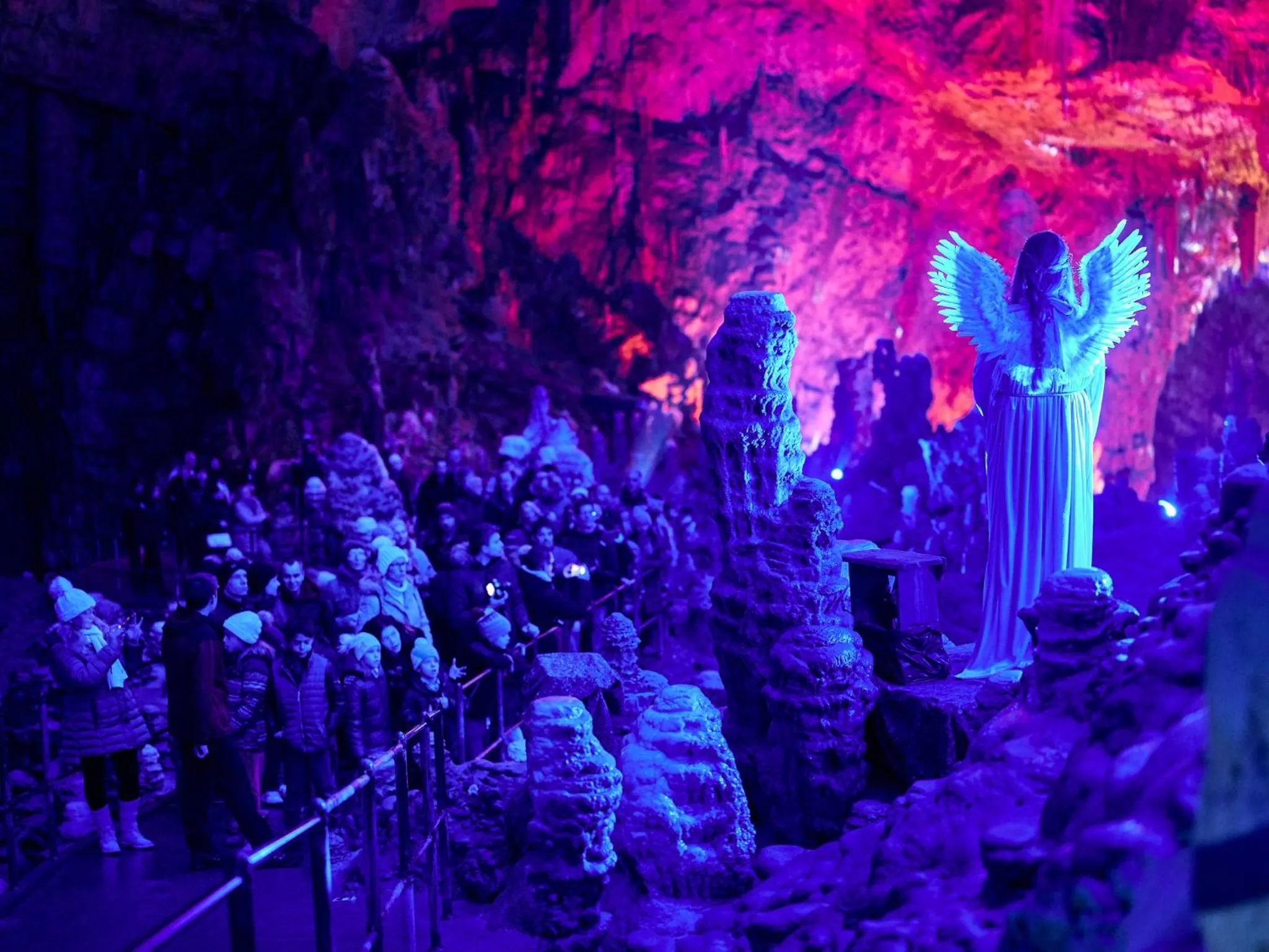 Natural landscape in Postojna Cave Hotel Jama