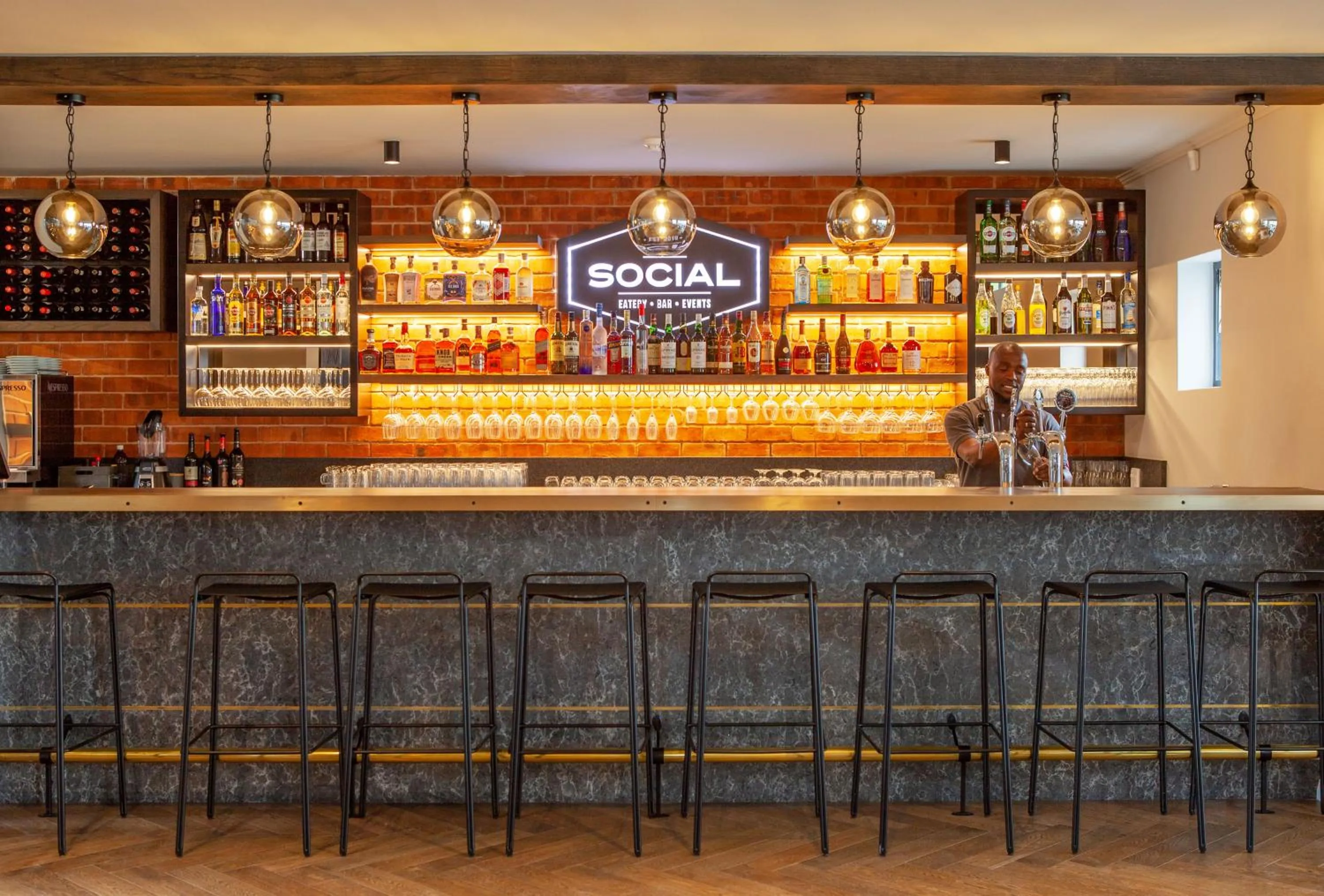 Lounge or bar in Knysna Hollow Country Estate