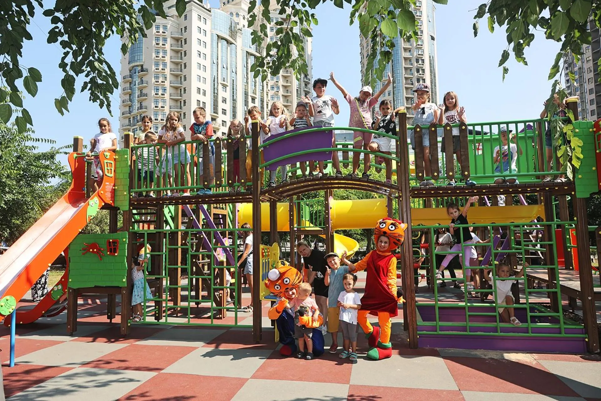 Children play ground in Arcadia Hotel