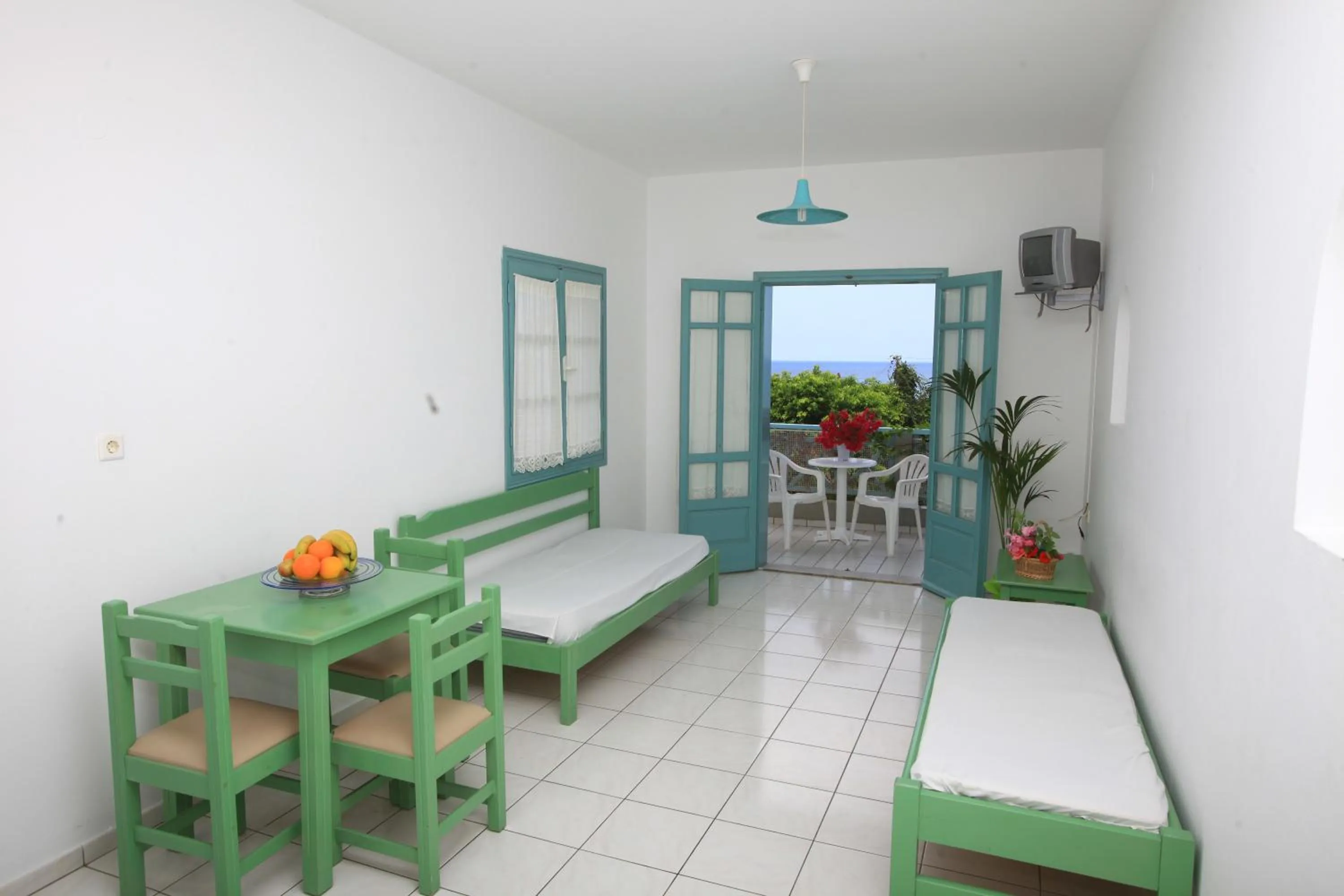 Dining area in Anatoli Apartments