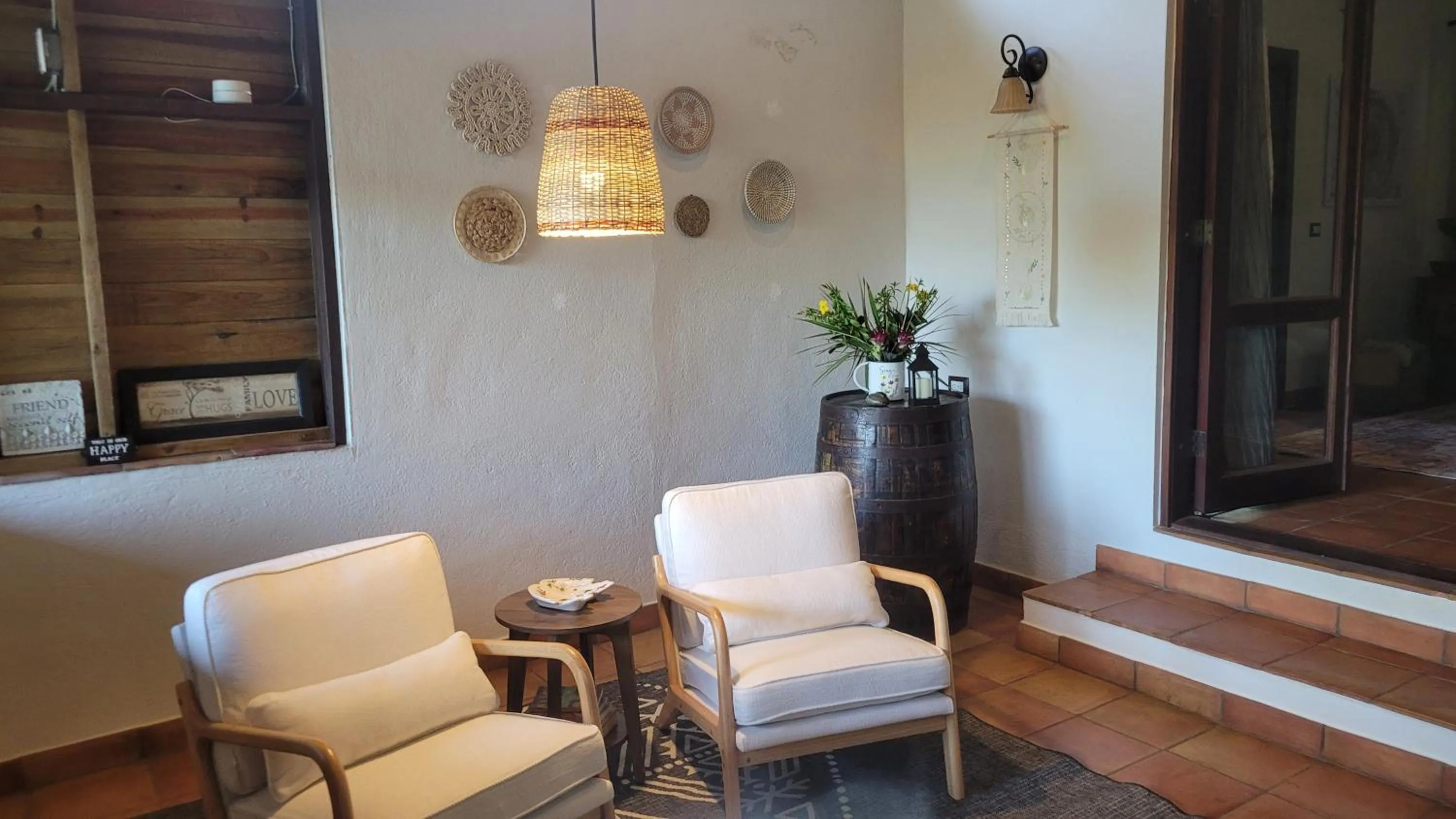 Seating area in Sattva Land