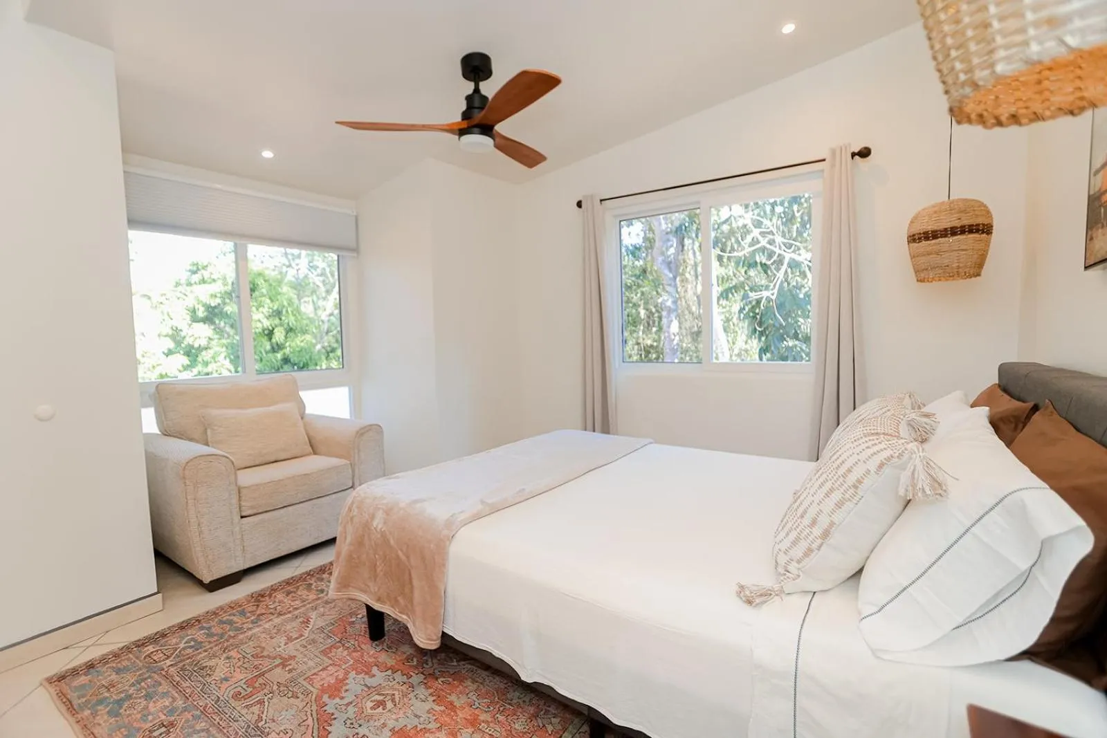 Bedroom, Bed in Sattva Land