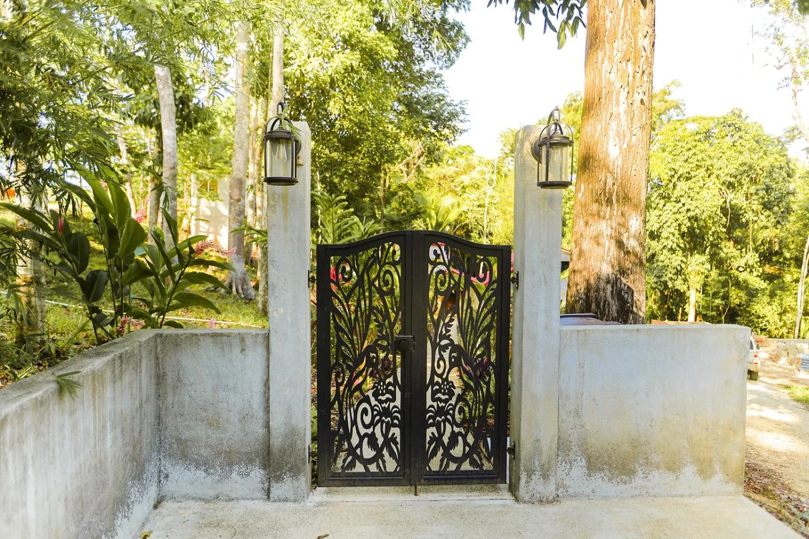 Facade/entrance in Sattva Land