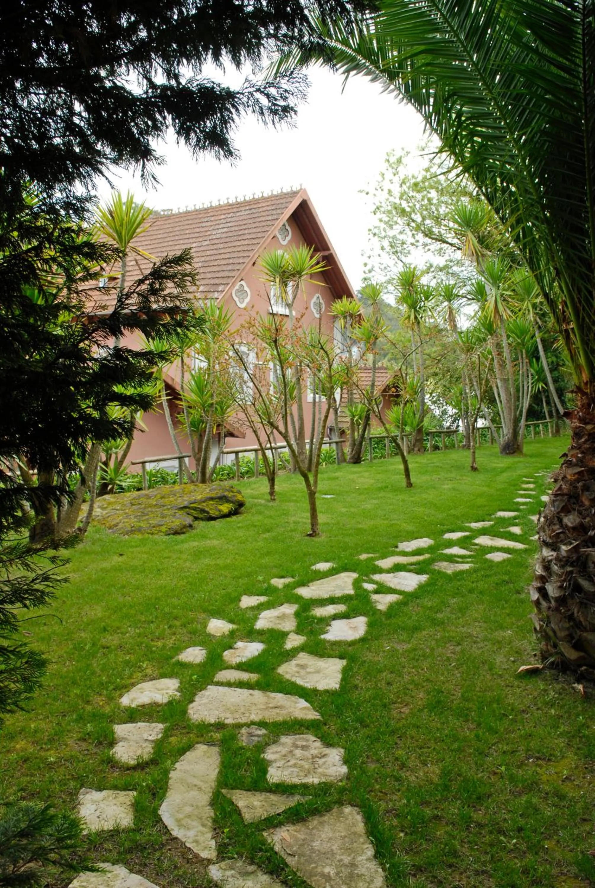 Garden in Challet Fonte Nova