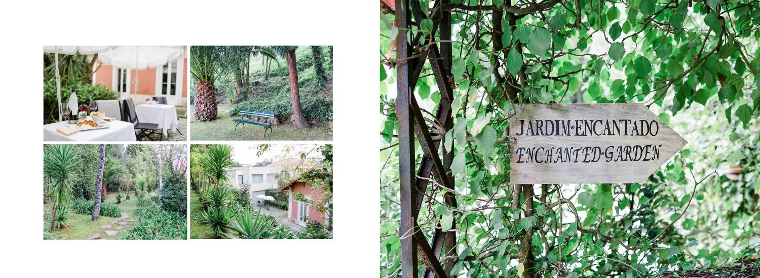 Garden in Challet Fonte Nova