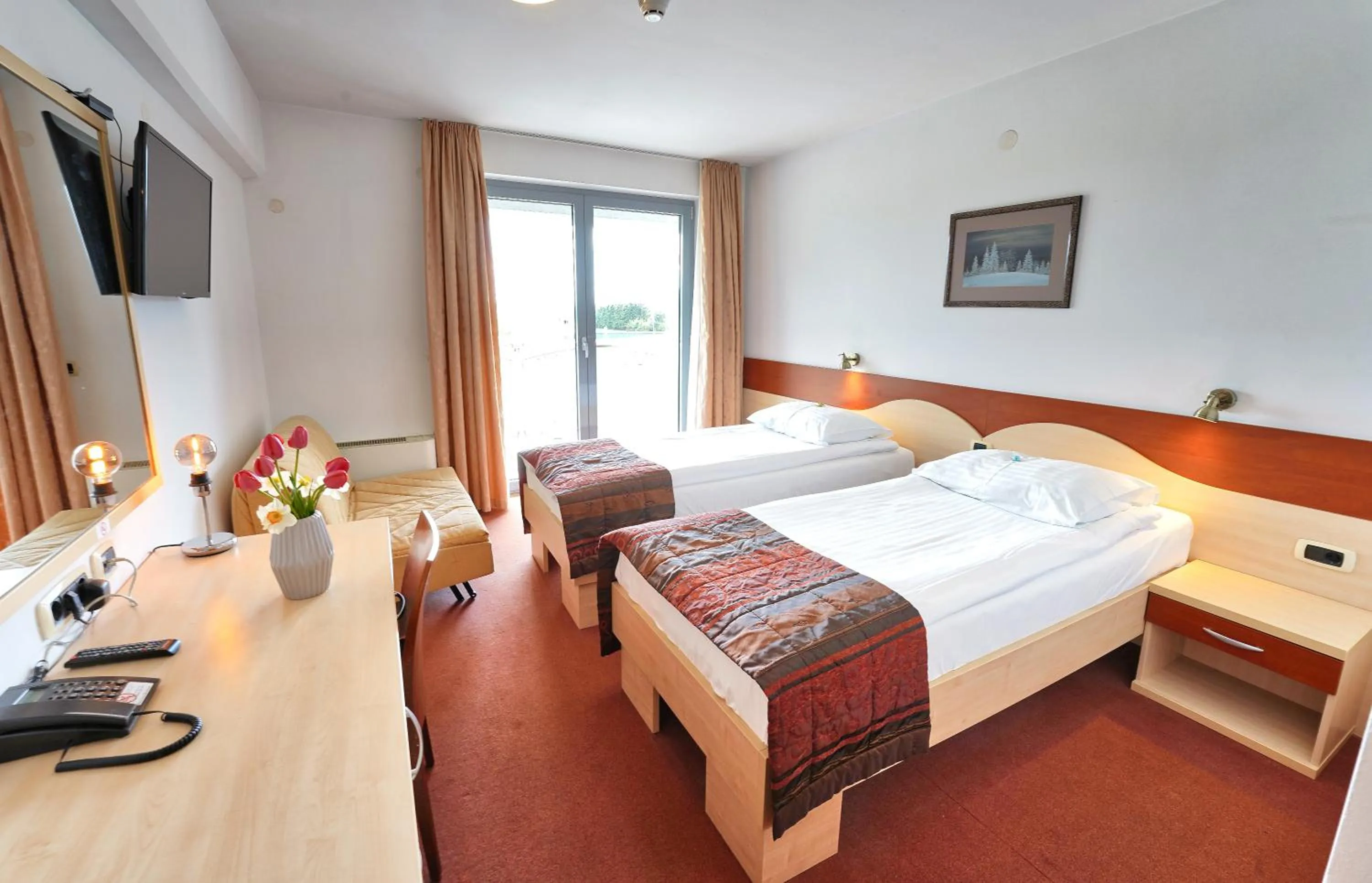 Bed in Hotel Krek Superior