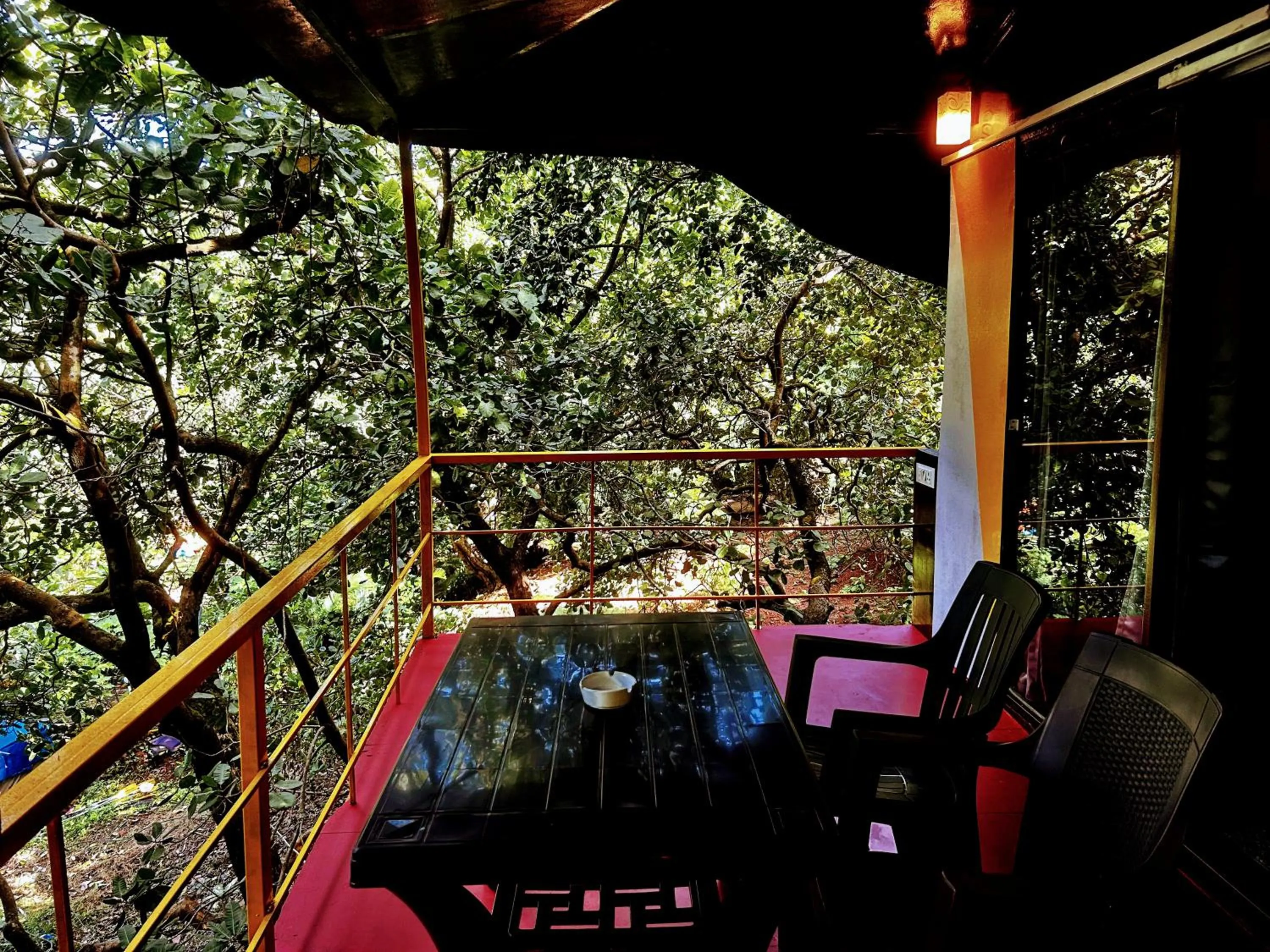 Balcony/Terrace in Samyama Retreat