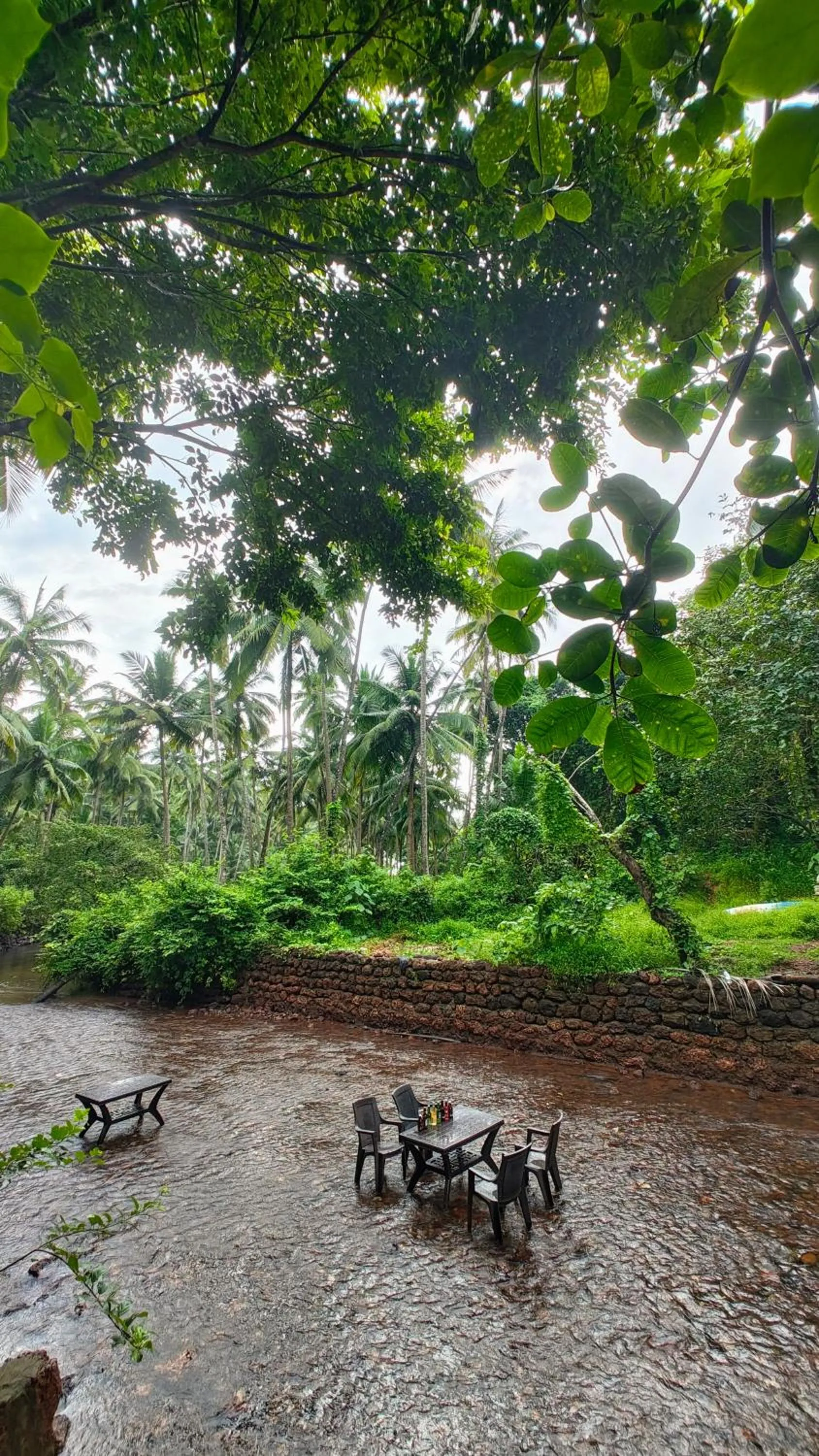 Patio in Samyama Retreat