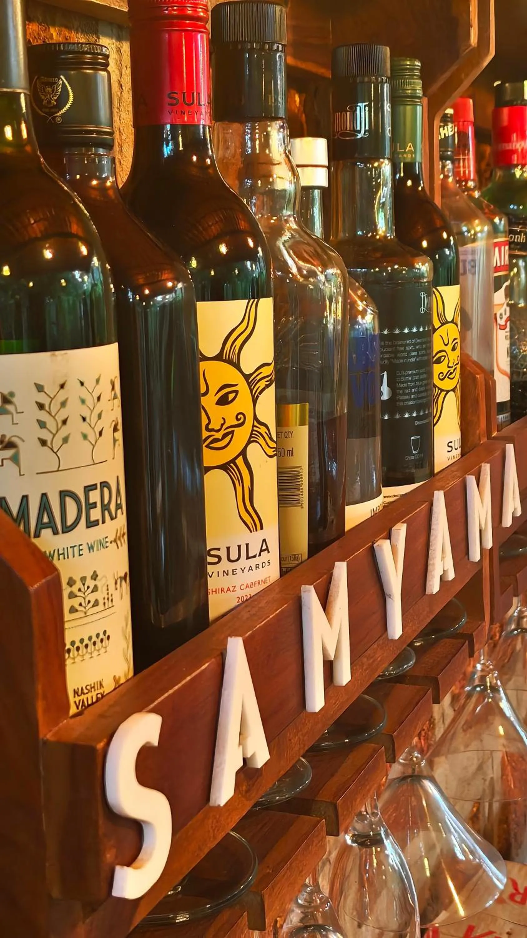 minibar in Samyama Retreat