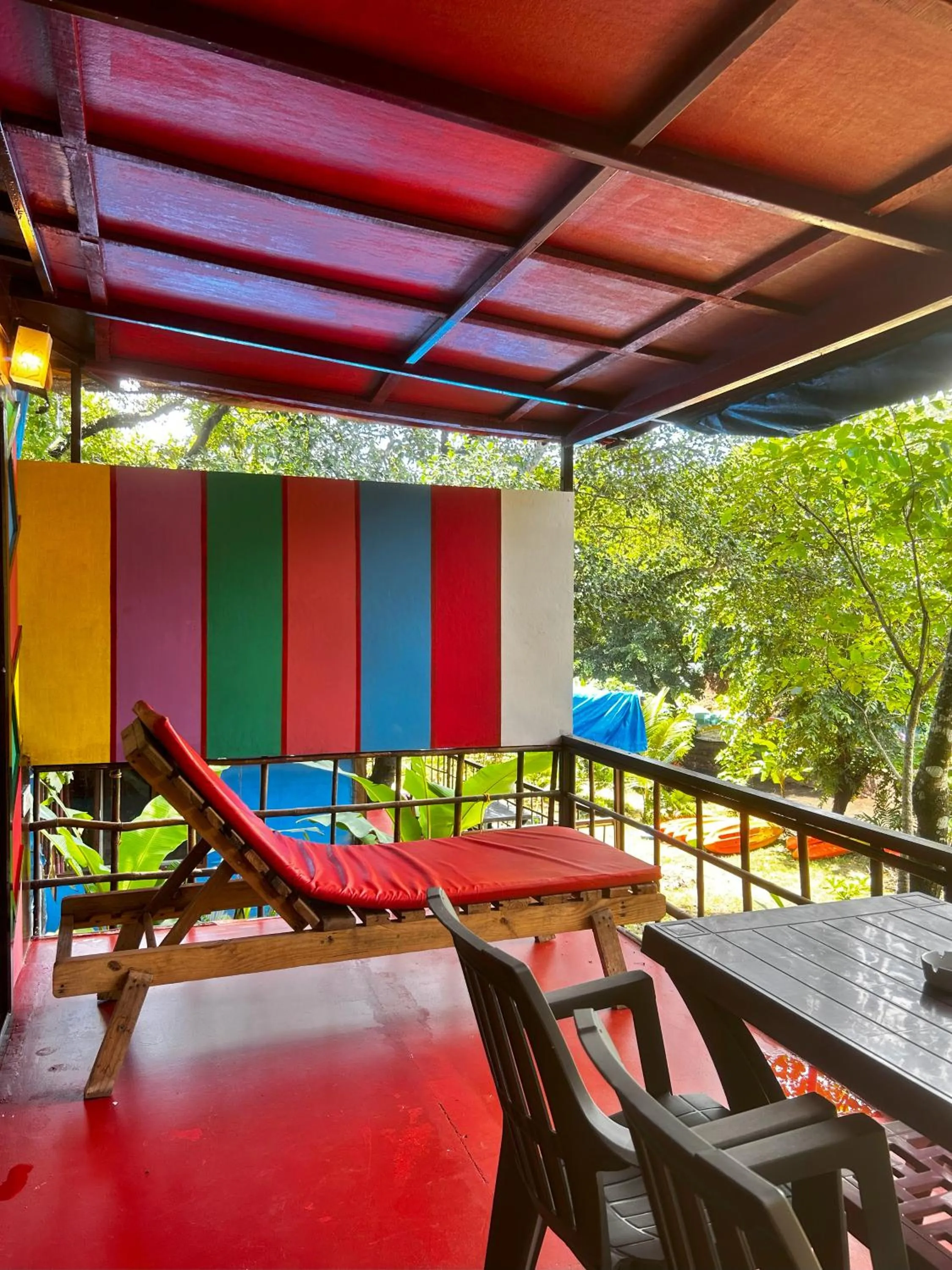 Patio in Samyama Retreat