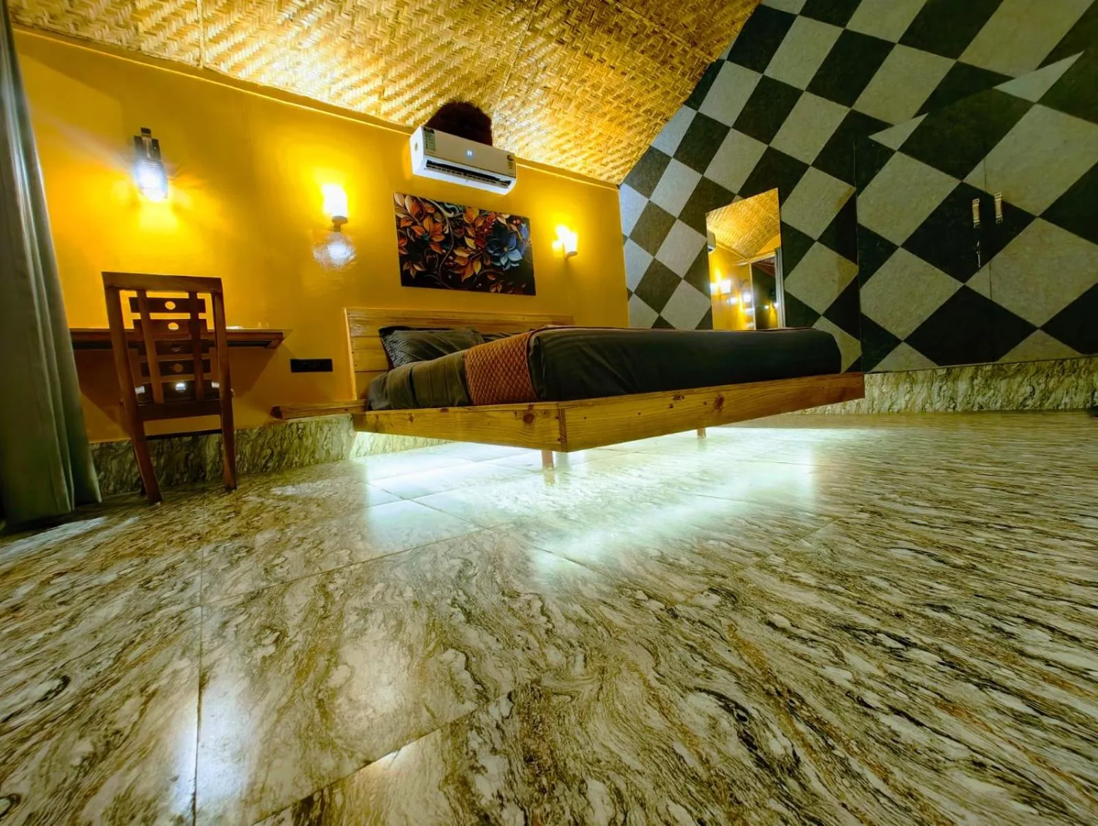 Bedroom in Samyama Retreat