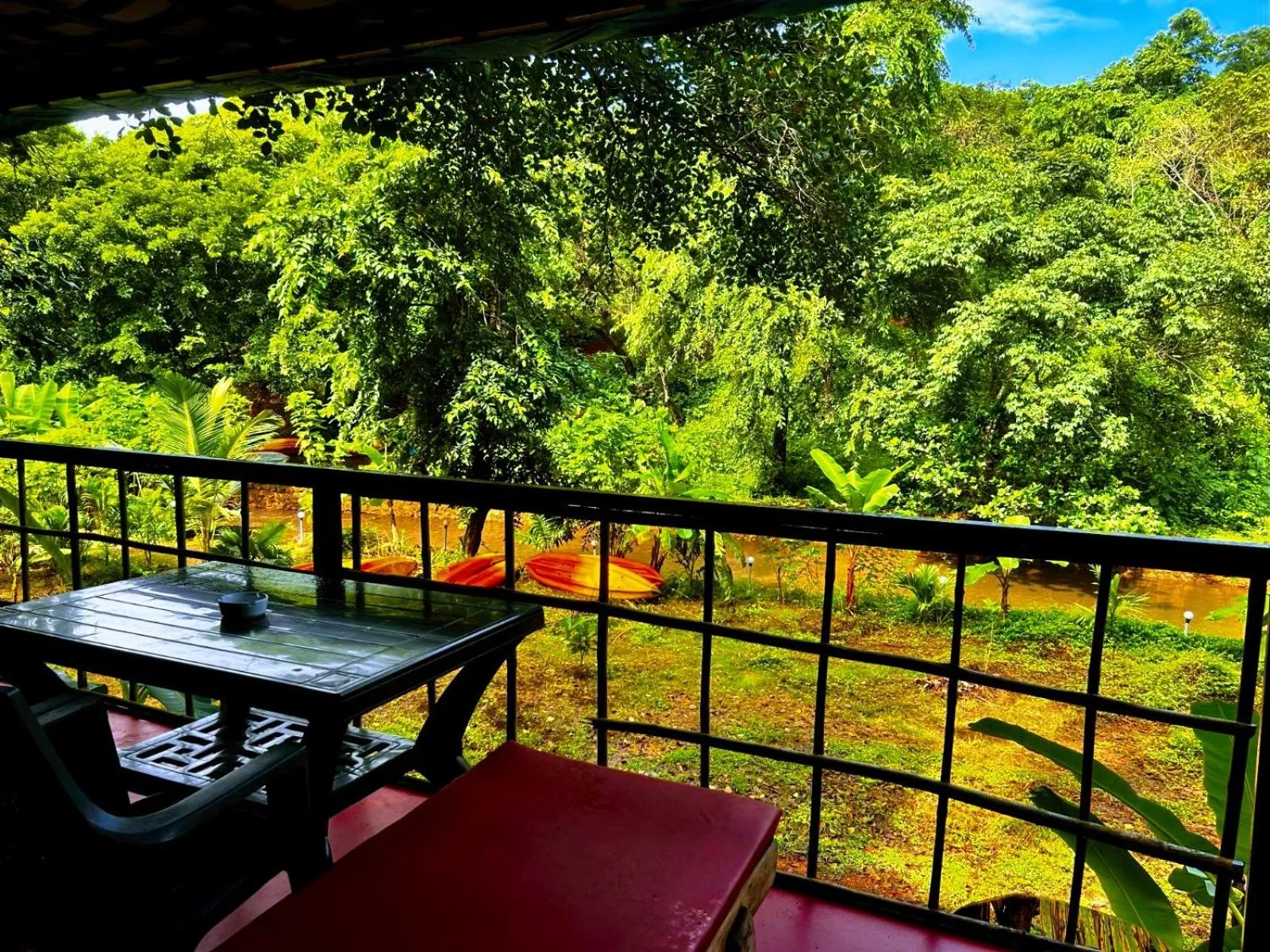 Patio in Samyama Retreat