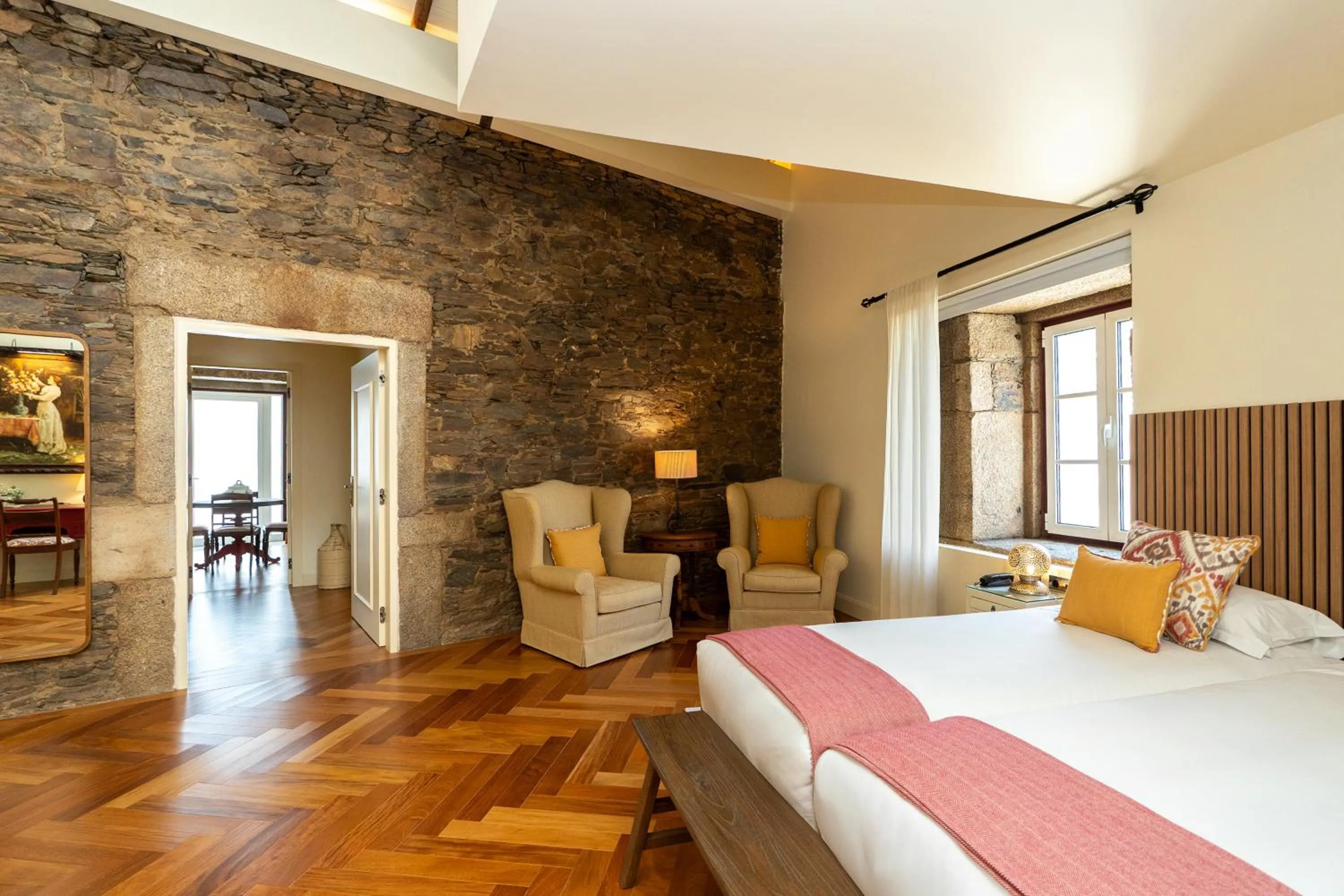 Bed in The Manor House Celeirós