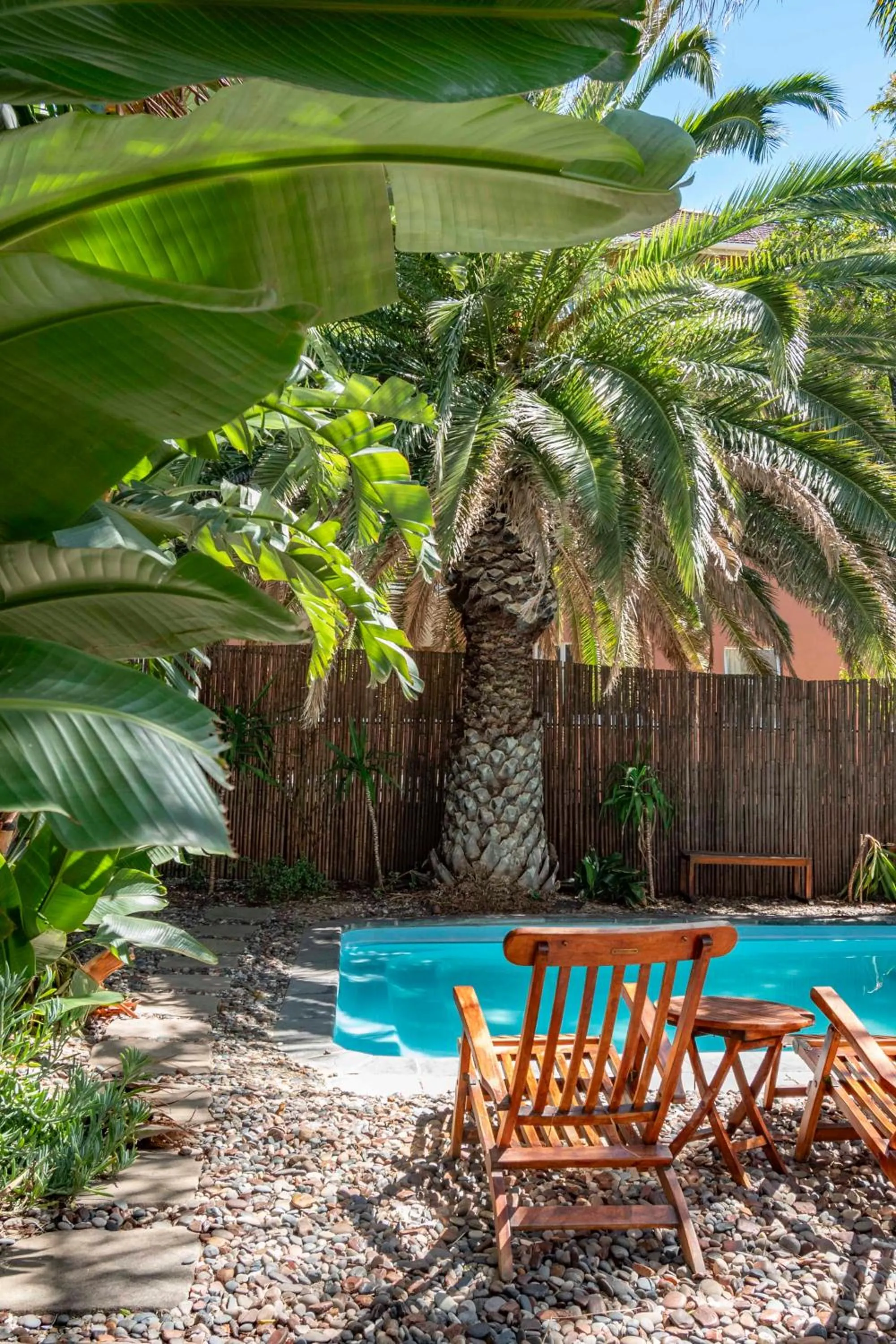 Garden view in Antrim Villa by Antrim Collection