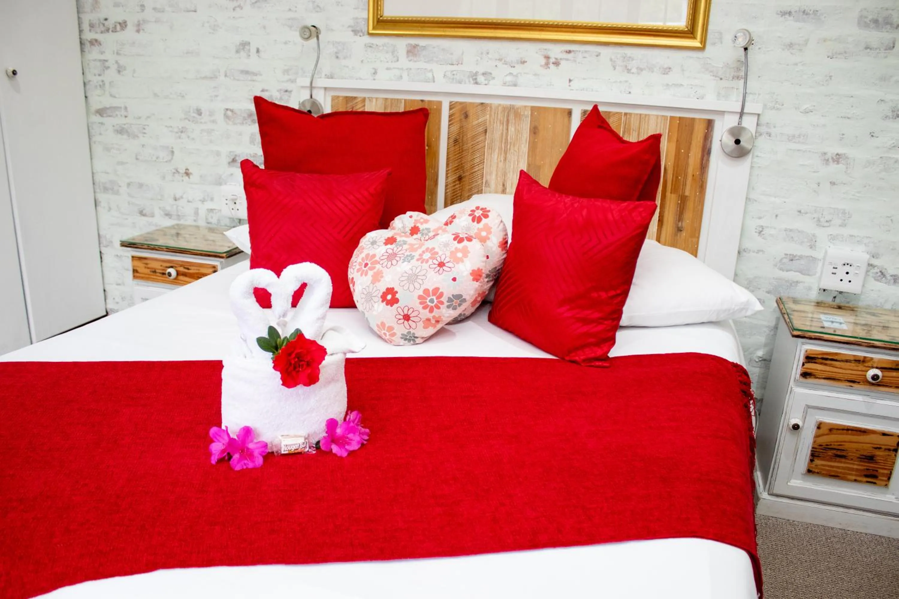 Bed in Storms River Guest Lodge