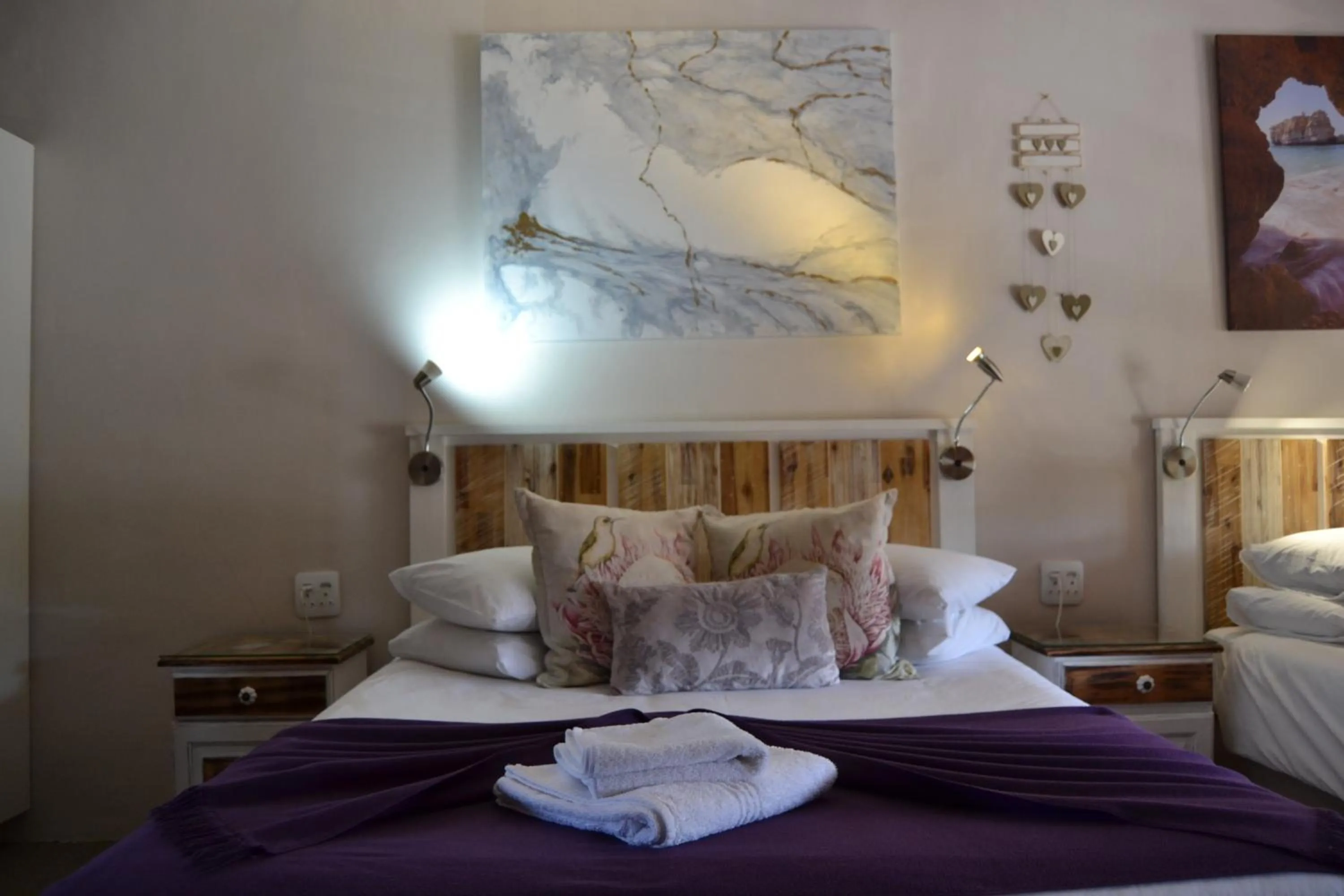 Bed in Storms River Guest Lodge