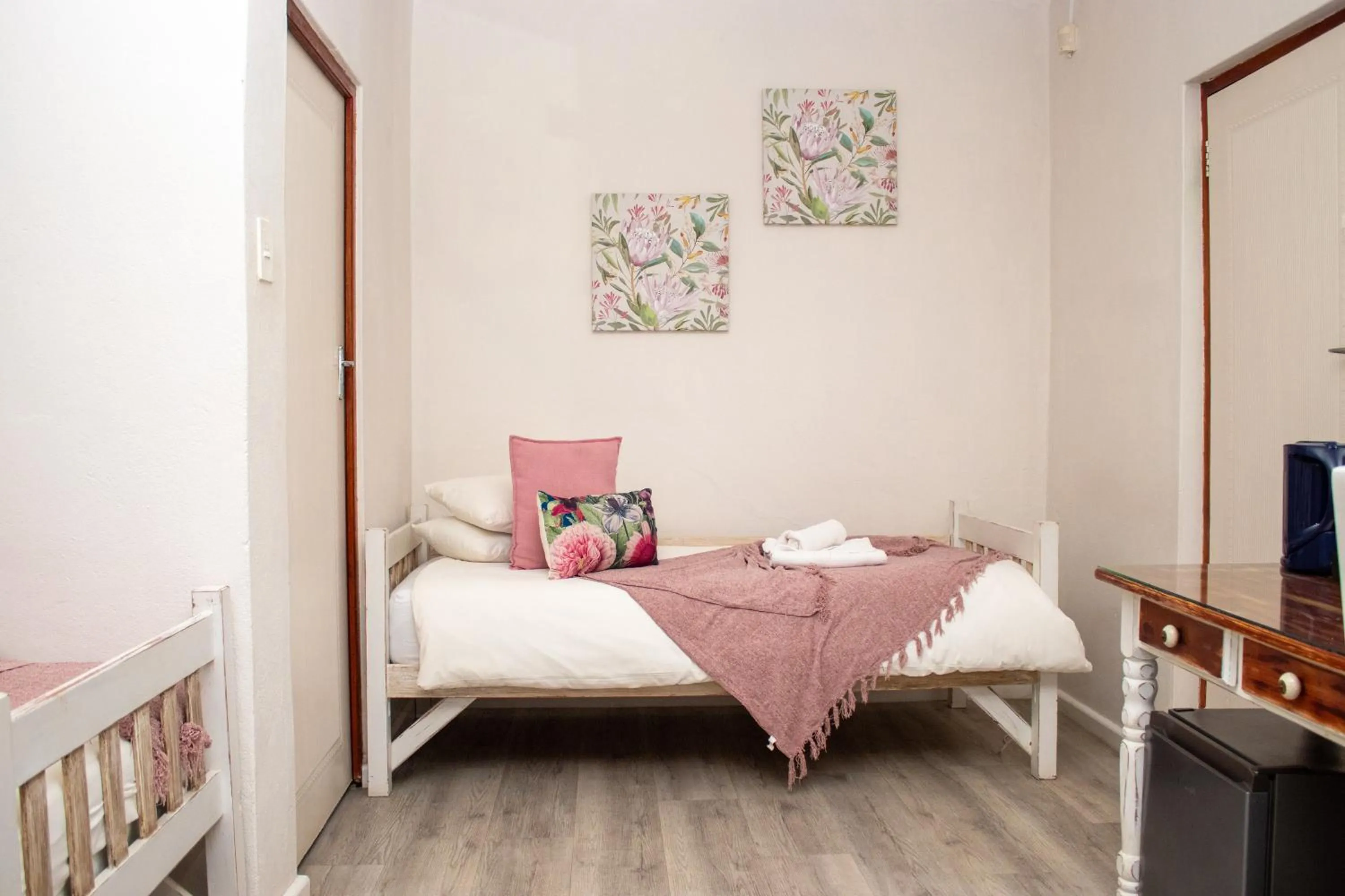 Bed in Storms River Guest Lodge