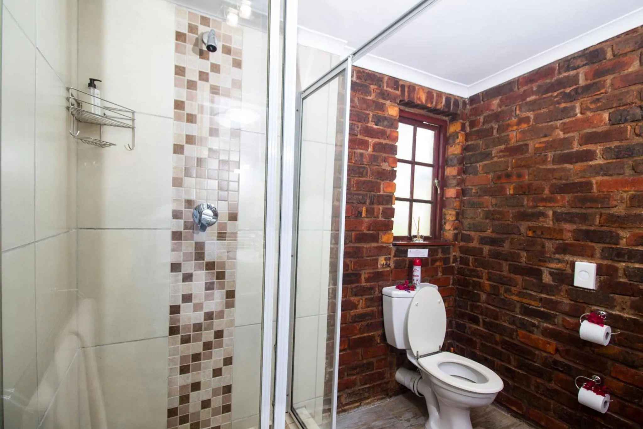 Shower in Storms River Guest Lodge