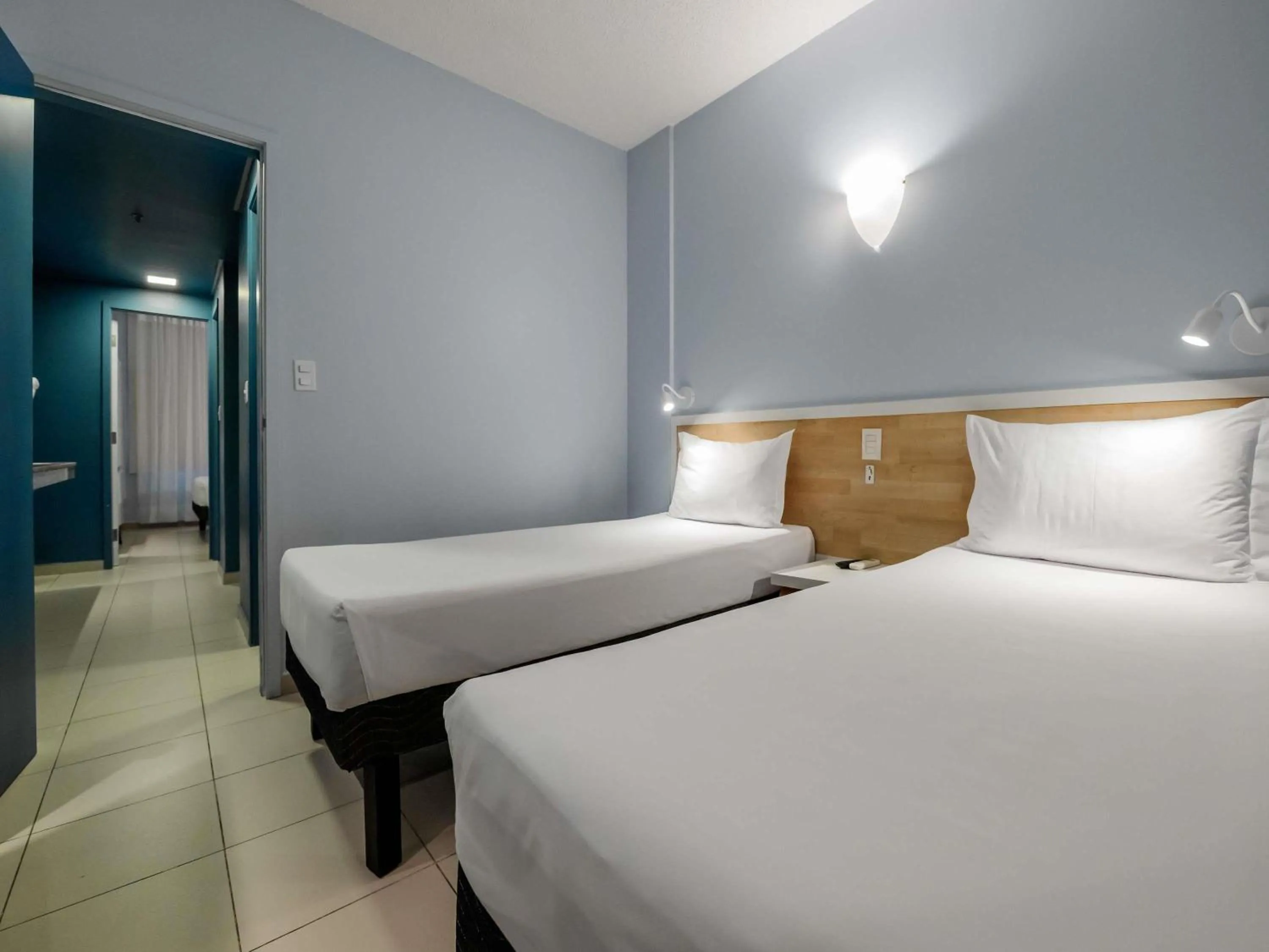 Bedroom, Bed in ibis Styles Manaus