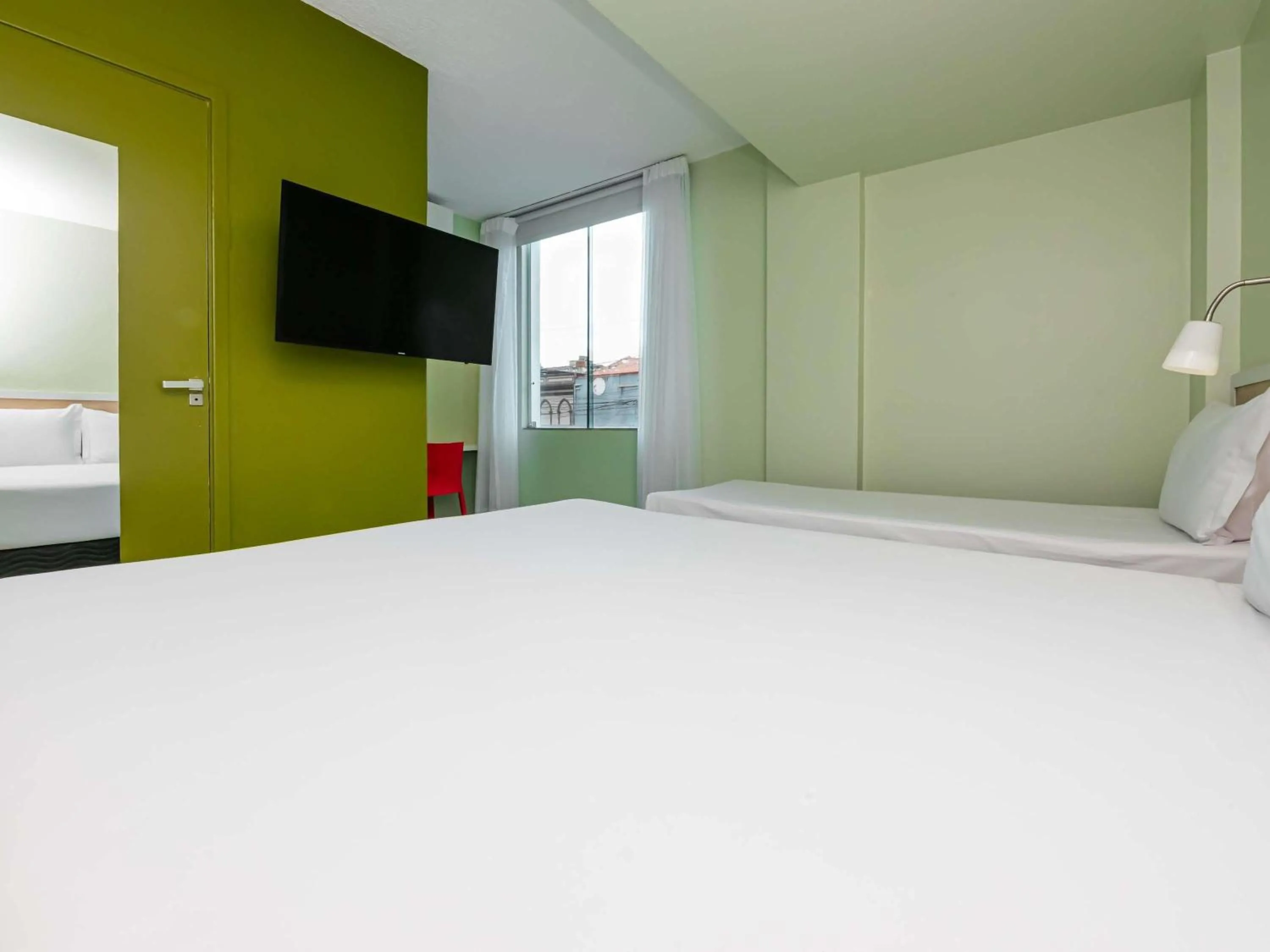 Bedroom, Bed in ibis Styles Manaus