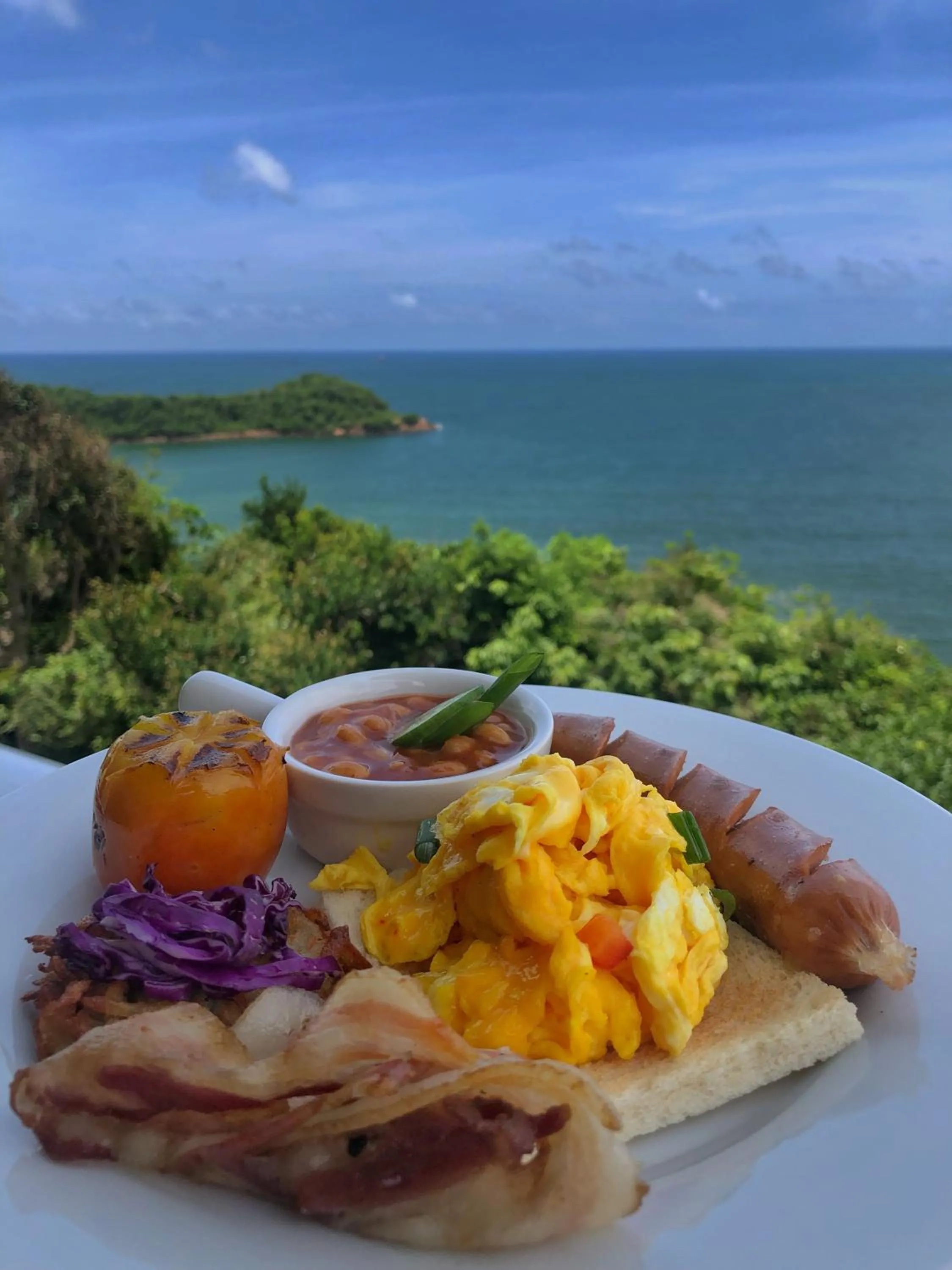 Breakfast in Agnus Unawatuna