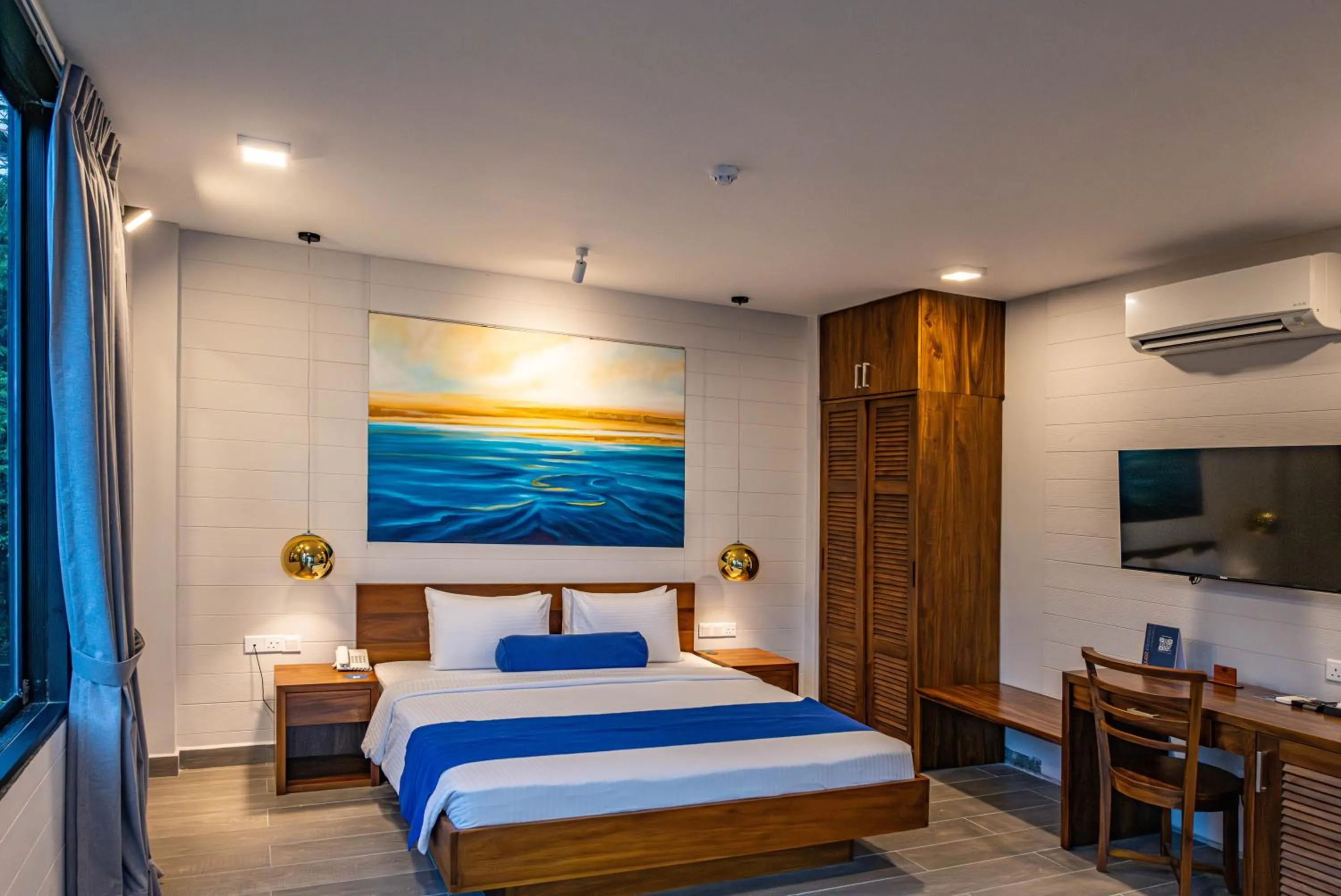 Bed in Agnus Unawatuna