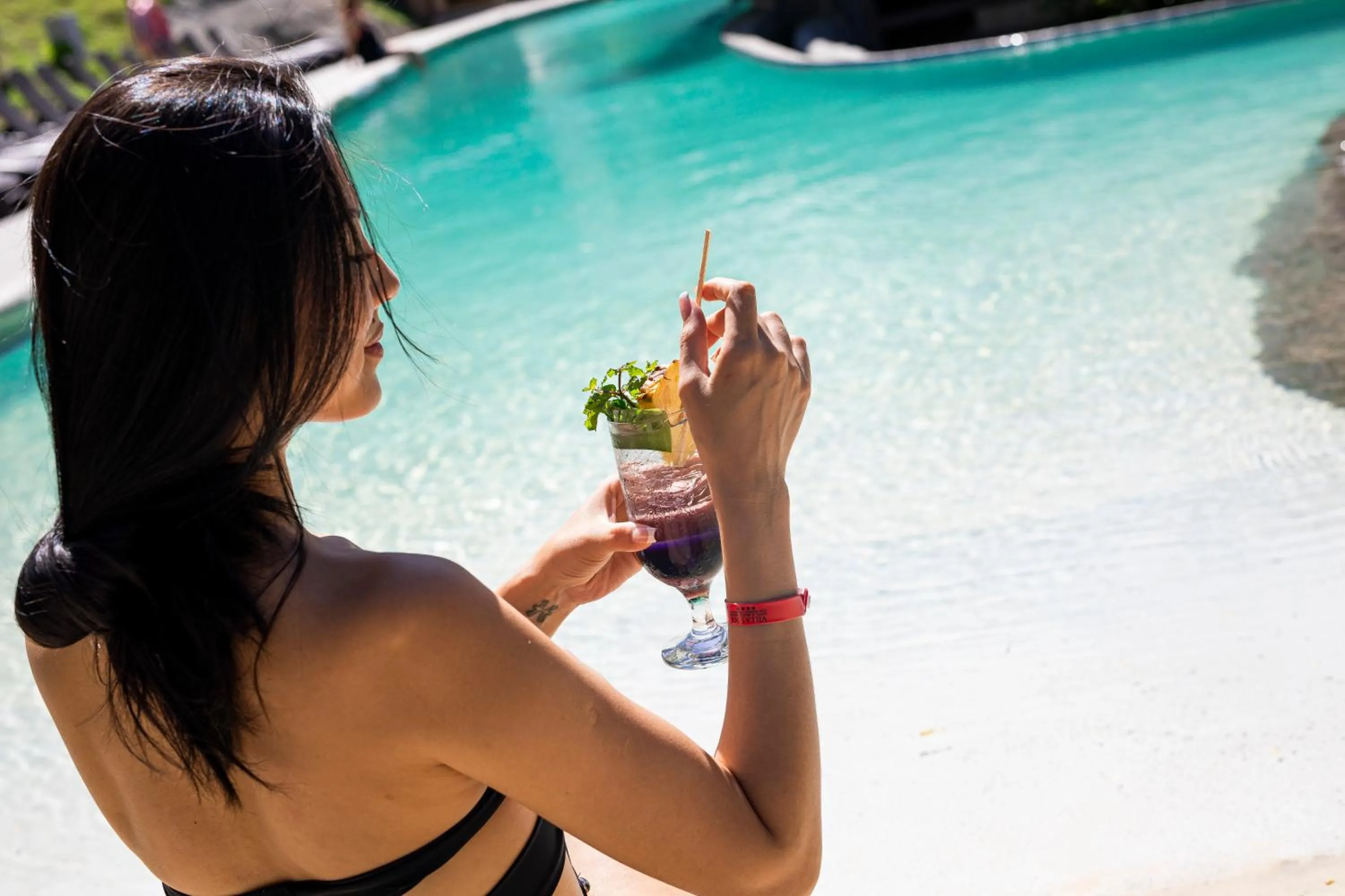 Pool view in Villas Sol Beach Resort