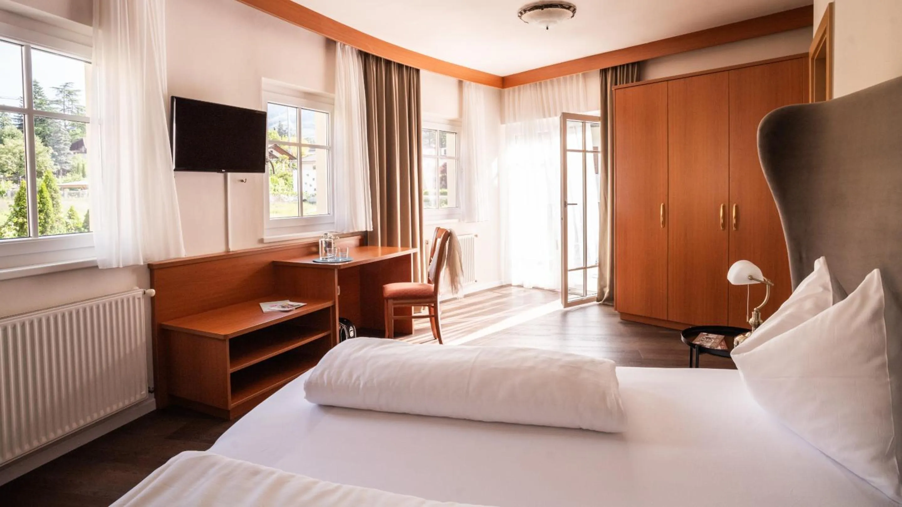 Bed in Hotel Villa Laurus