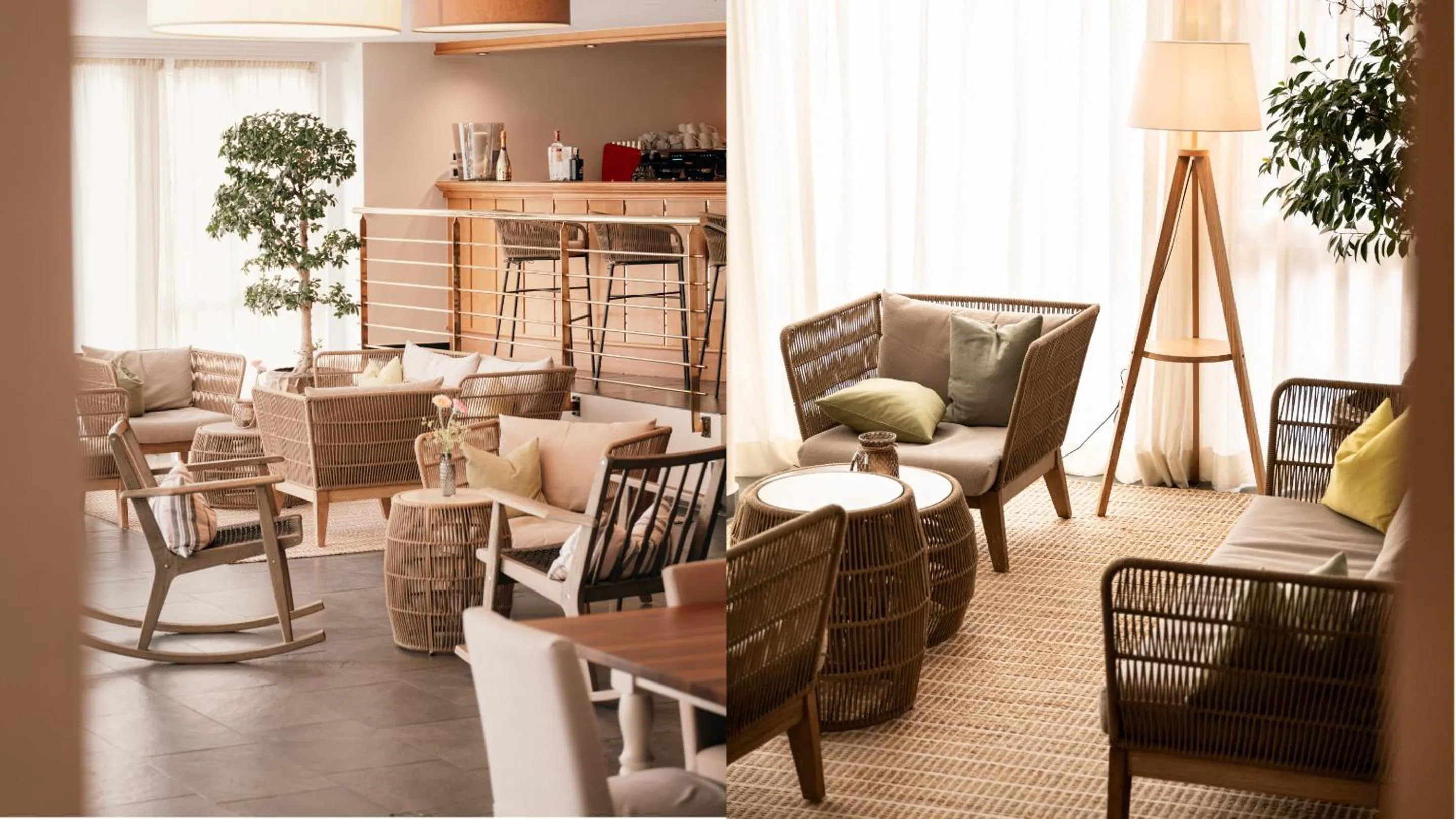 Communal lounge/ TV room in Hotel Villa Laurus