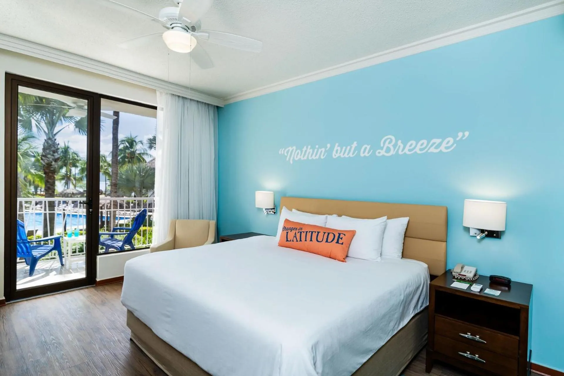 Bedroom, Bed in Margaritaville Beach Resort Playa Flamingo