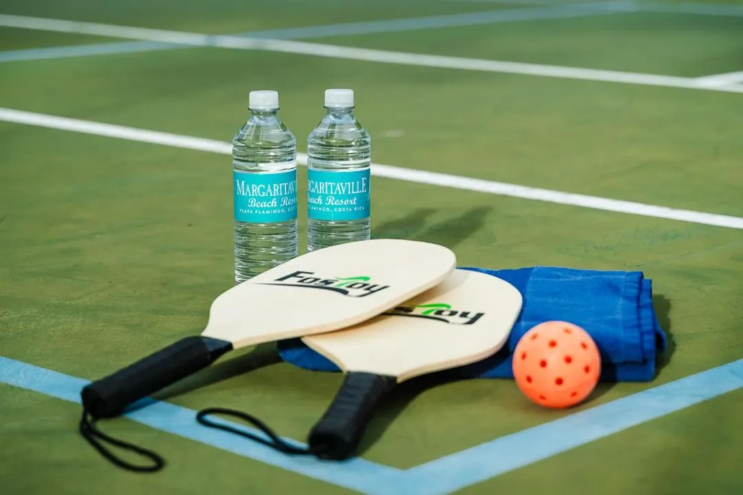 Tennis court in Margaritaville Beach Resort Playa Flamingo