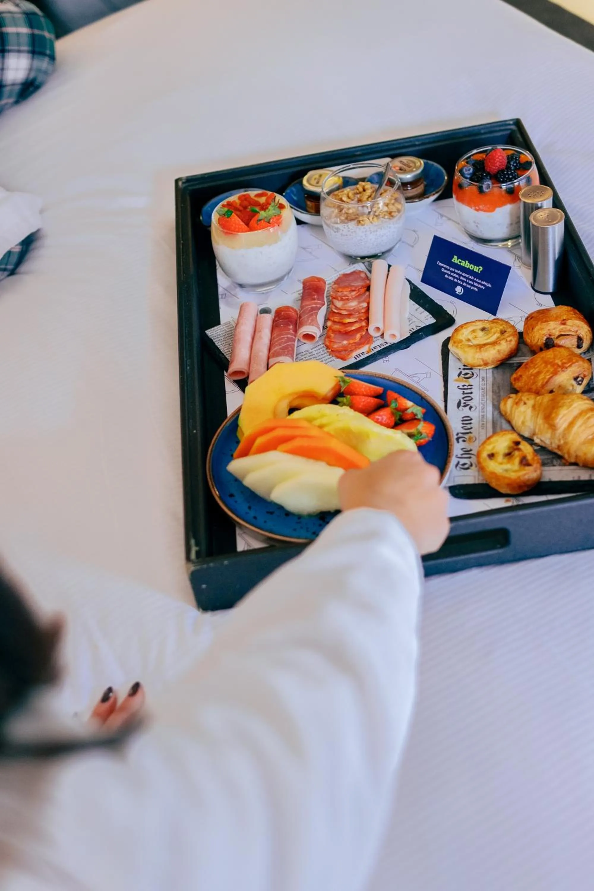 Breakfast in DoubleTree by Hilton Lisbon Fontana Park