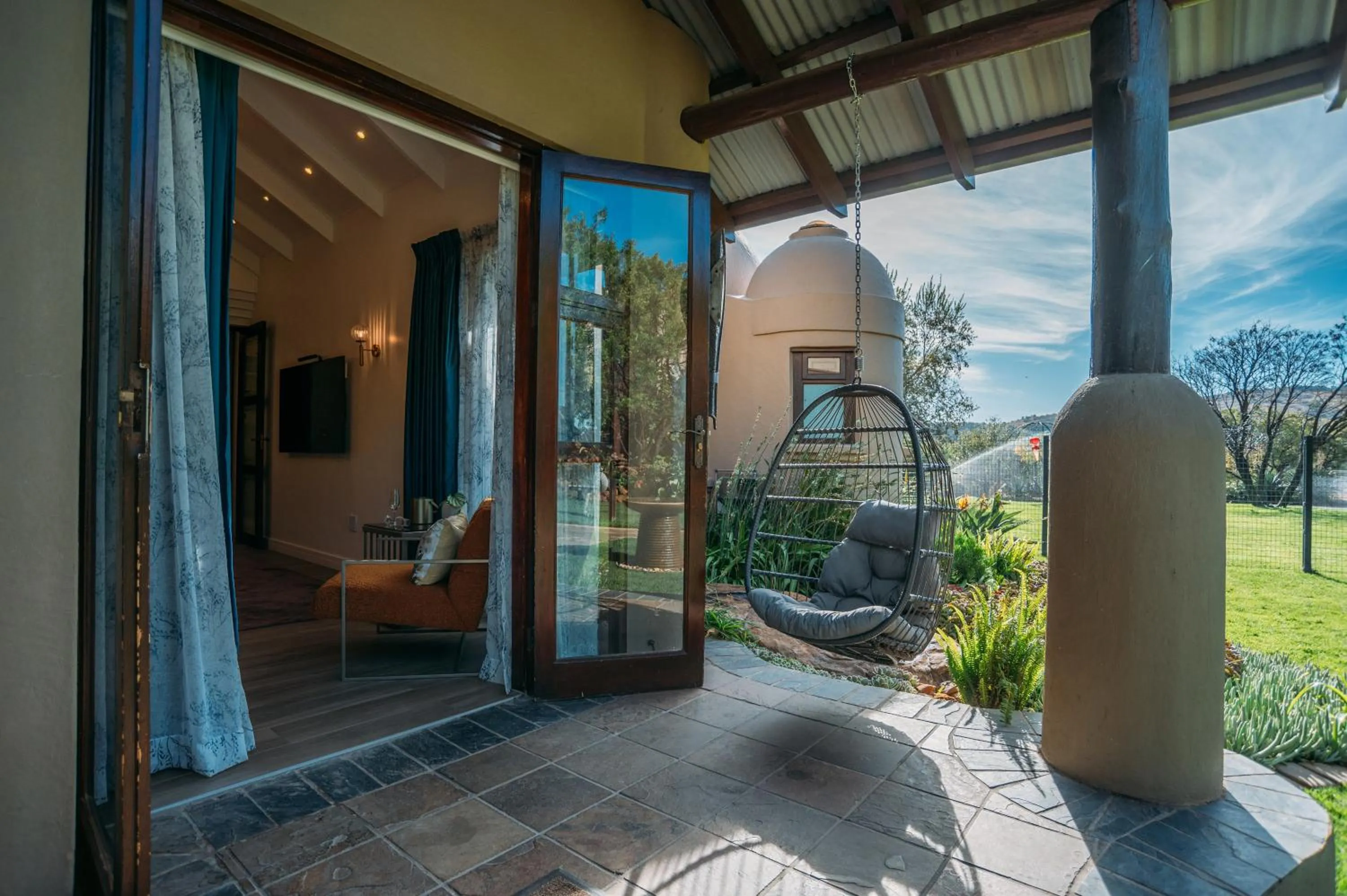 Patio in Thaba Eco Hotel