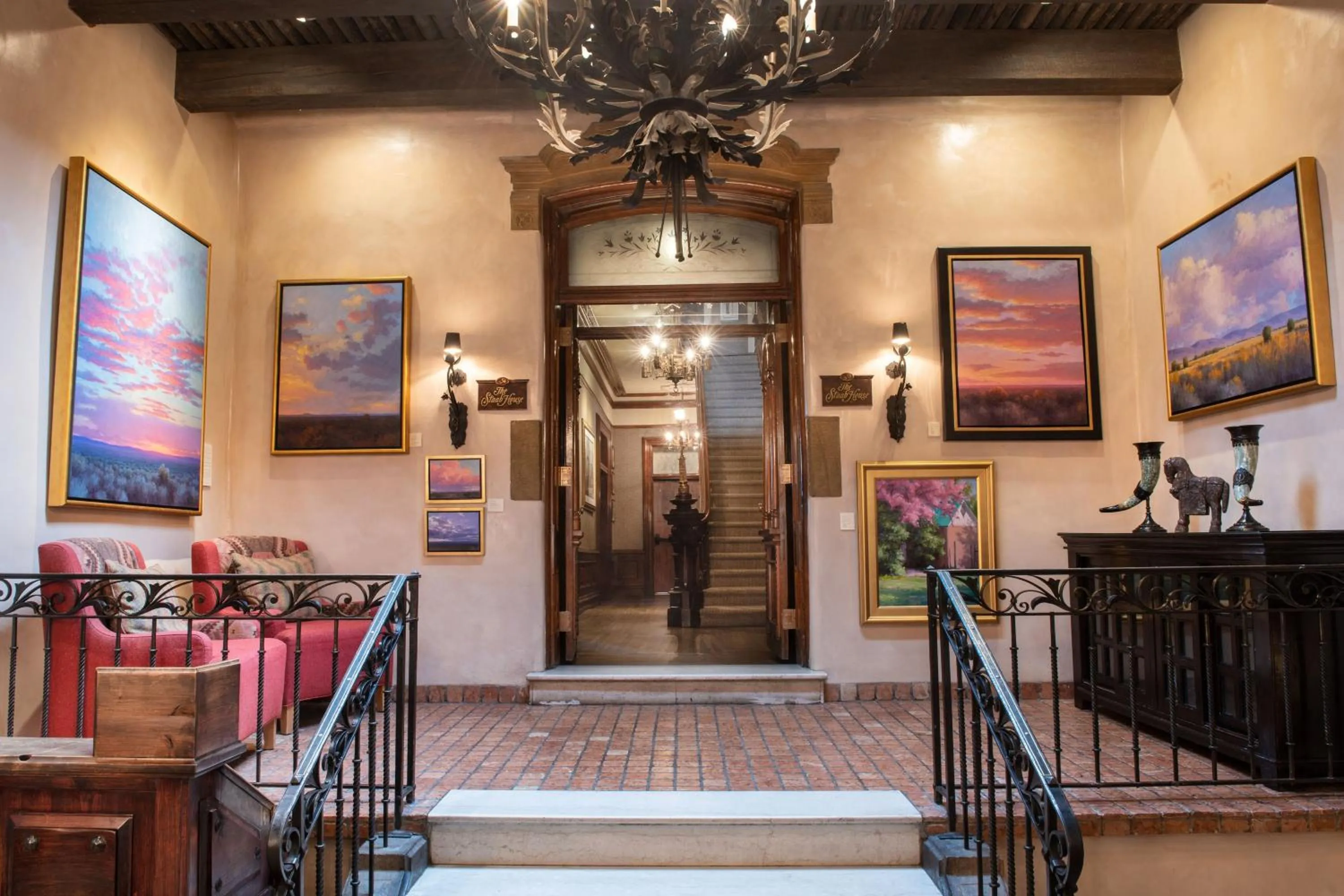 Lobby or reception in La Posada De Santa Fe, a Tribute Portfolio Resort & Spa