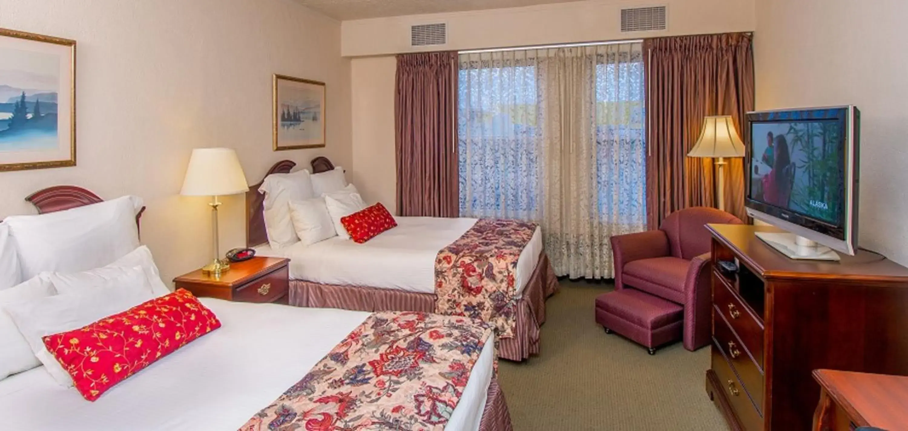 Standard Double Room with Two Double Beds in Historic Anchorage Hotel Standard Double Room with Two Double Beds in Historic Anchorage Hotel