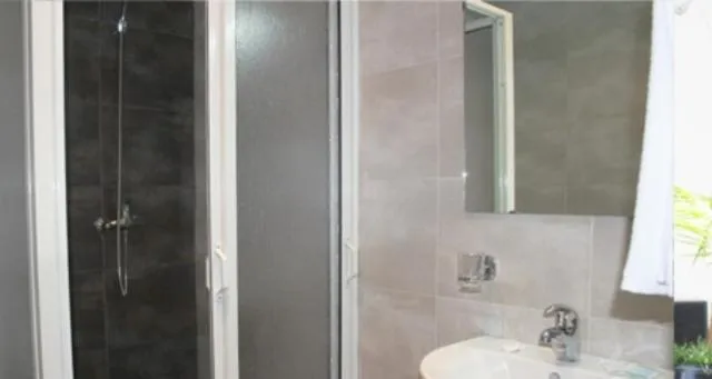 Bathroom in Ubay Hotel