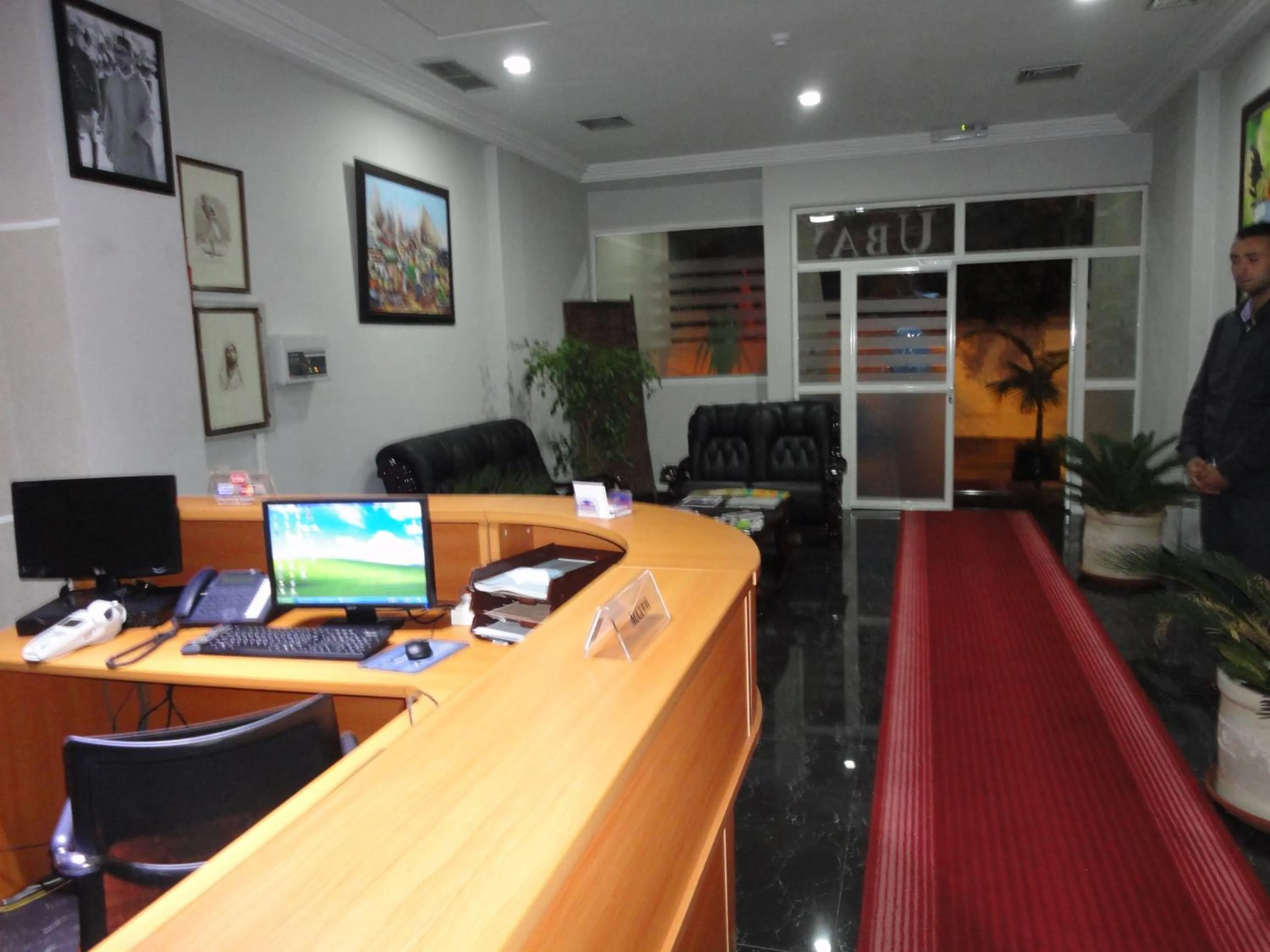 Lobby or reception in Ubay Hotel