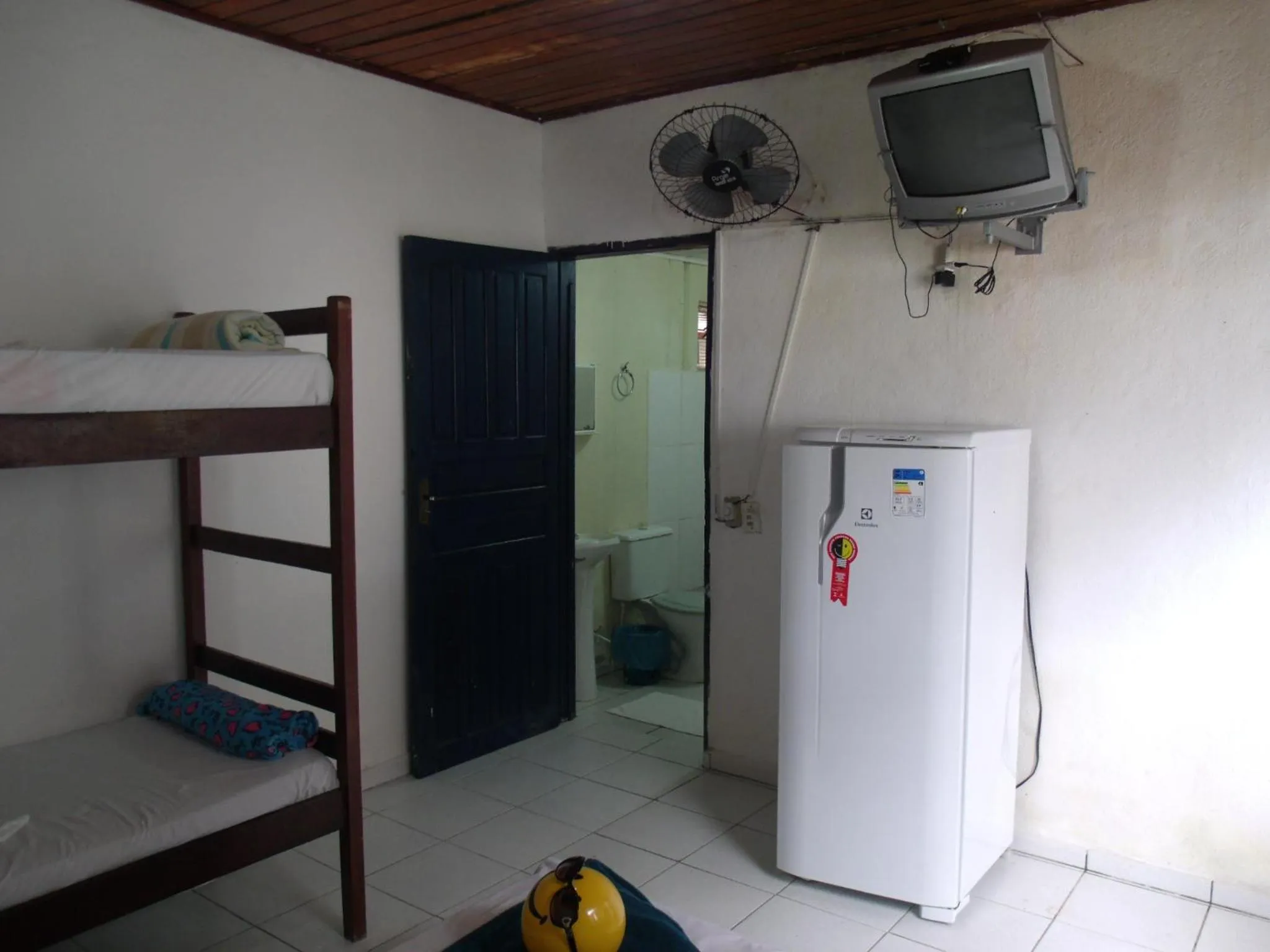 Bed in Pousada Edson