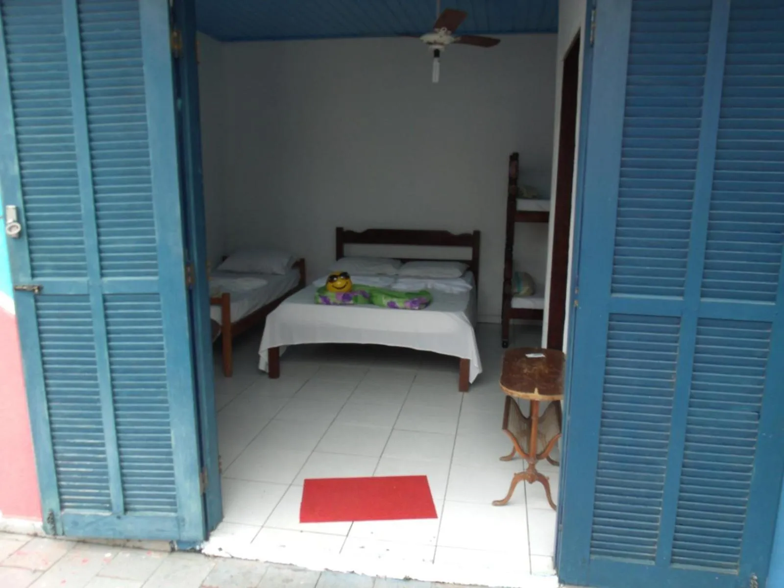 Bed in Pousada Edson