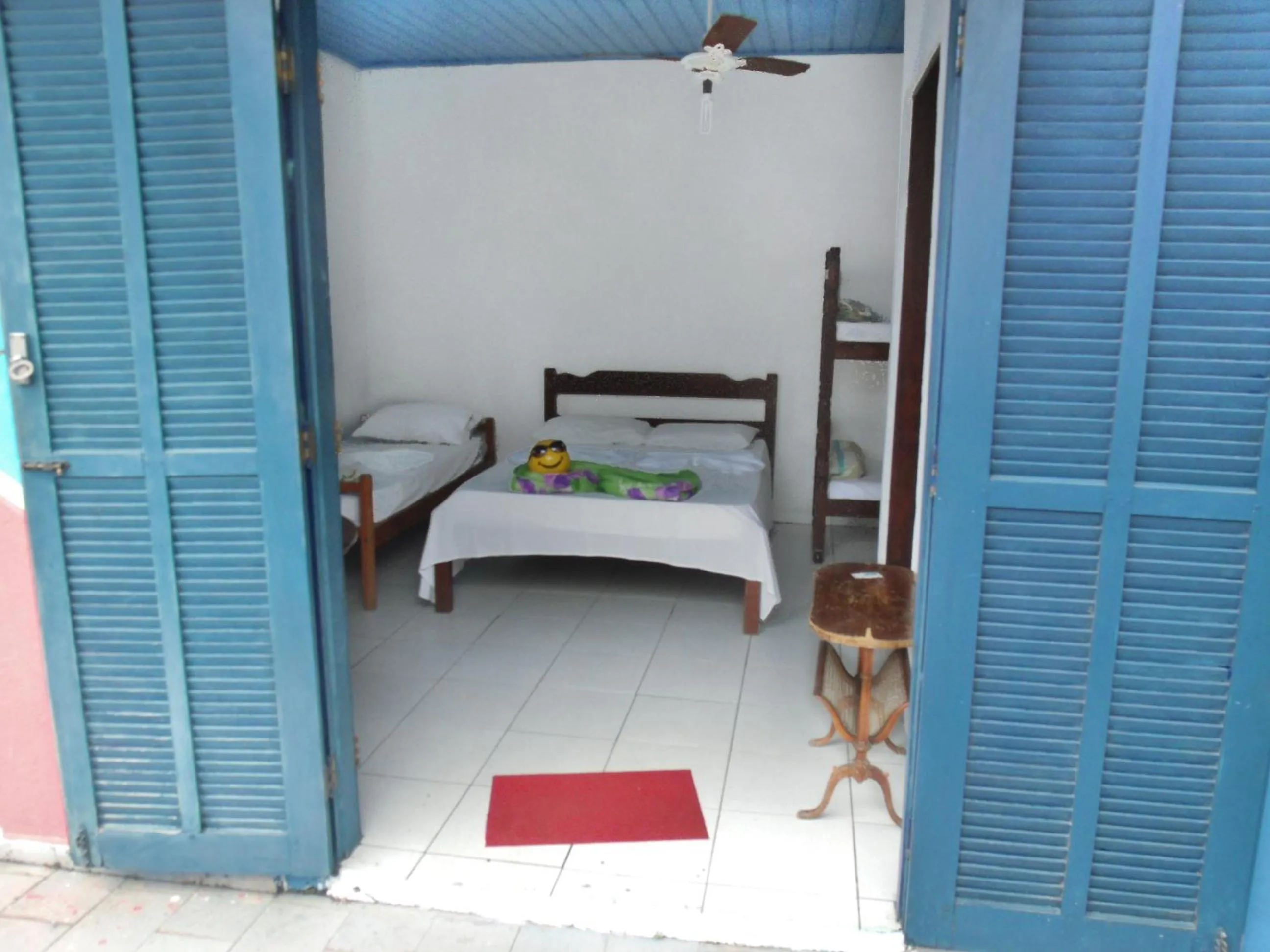 Bed in Pousada Edson