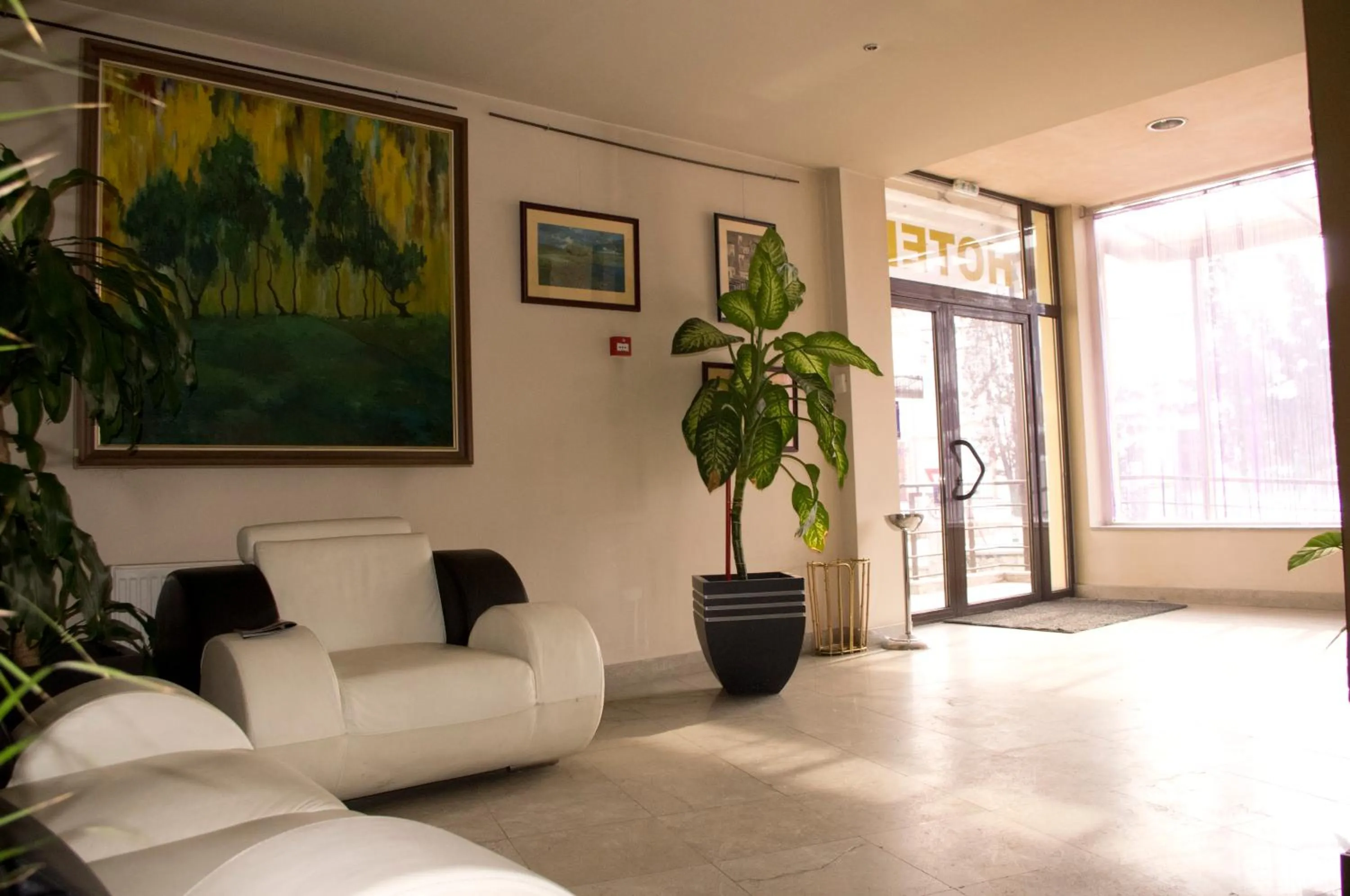 Lobby or reception in Hotel Seven