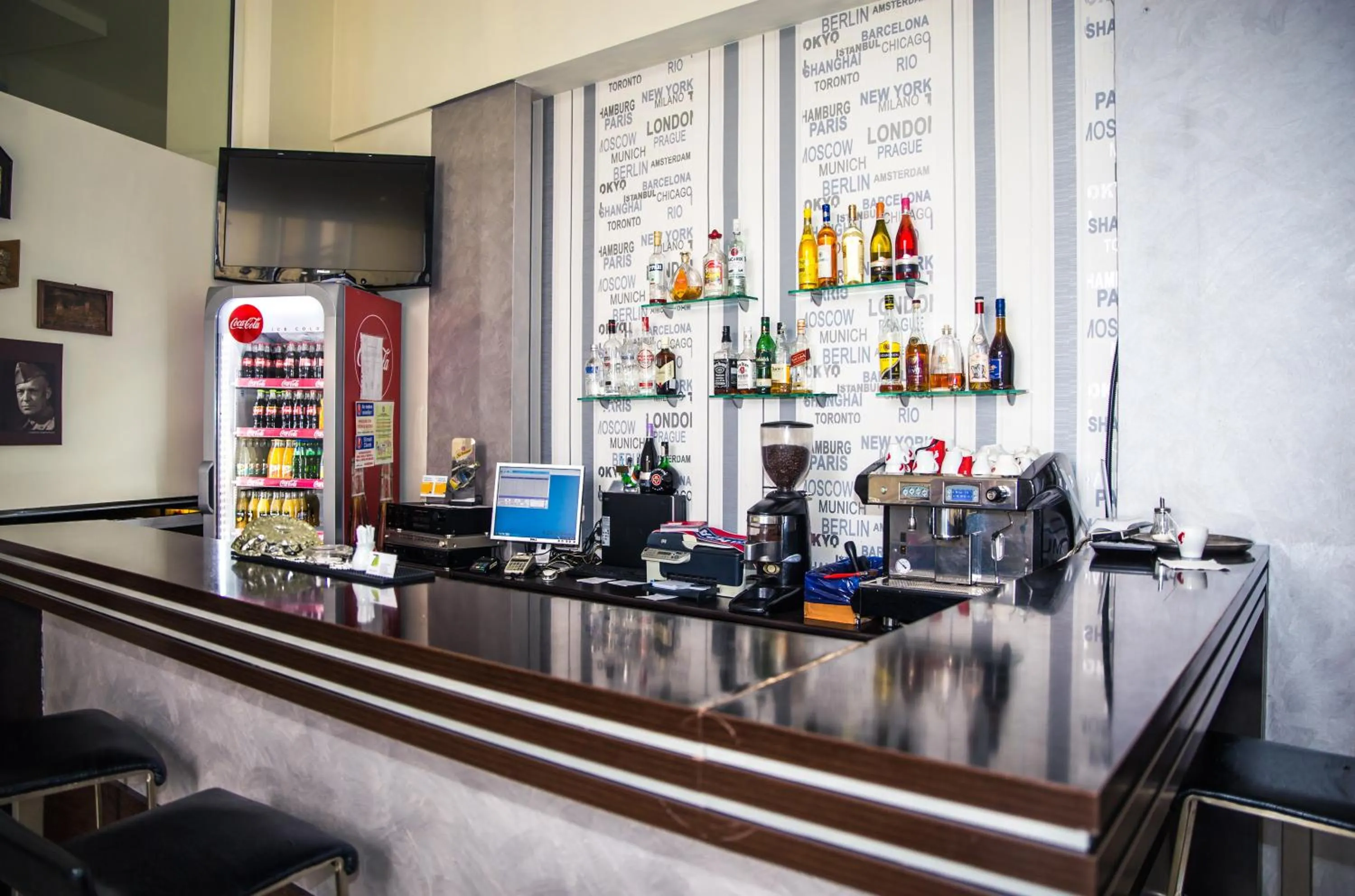 Lounge or bar in Hotel Seven