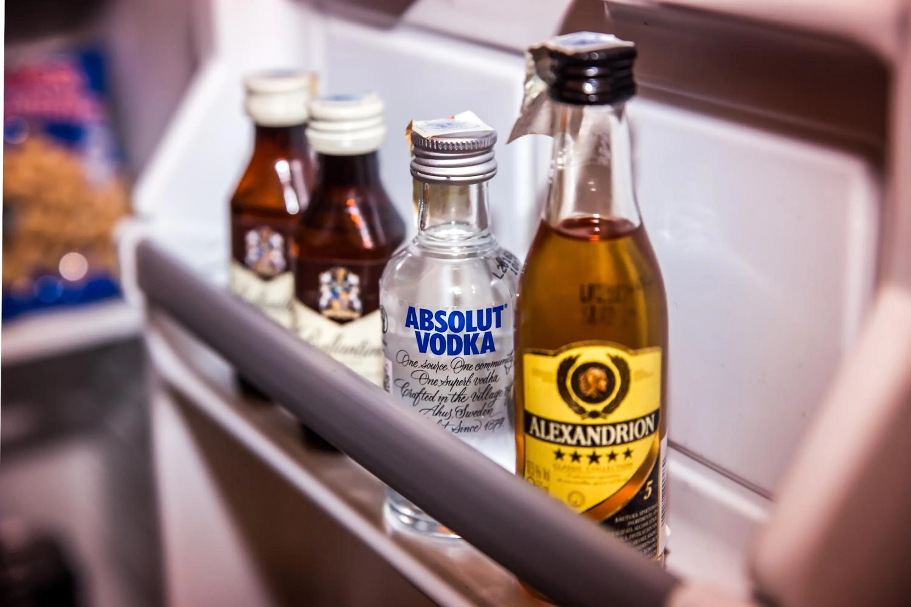 Alcoholic drinks in Hotel Seven